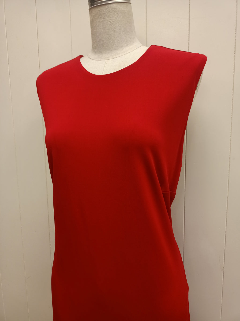 DKNY Red Assymetric Dress