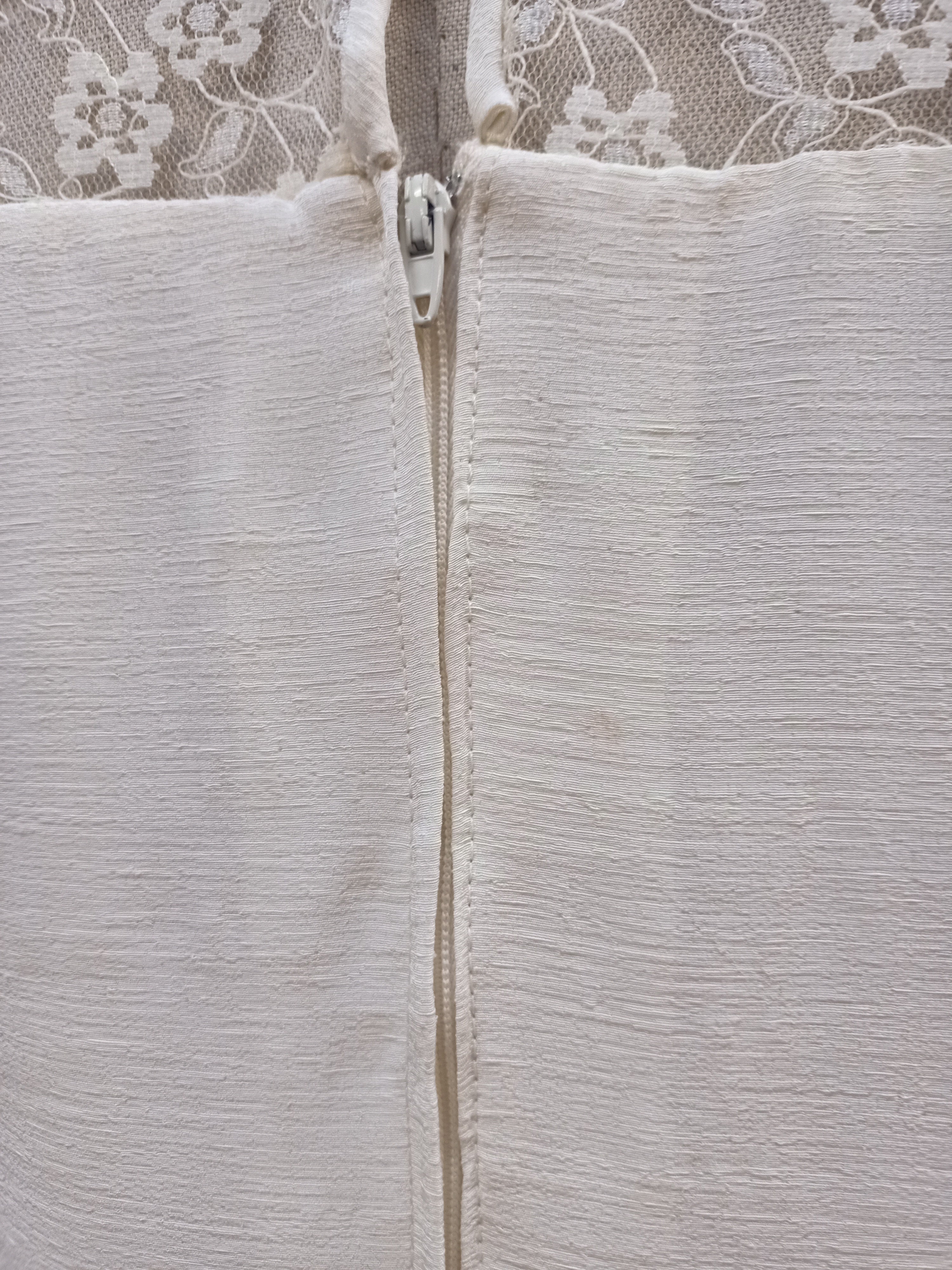 Vintage Lace Cream Dress