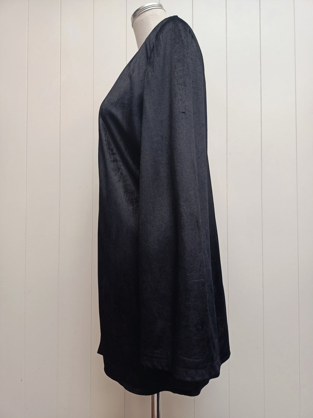 Vintage Lightweight Black Velvet Jacket