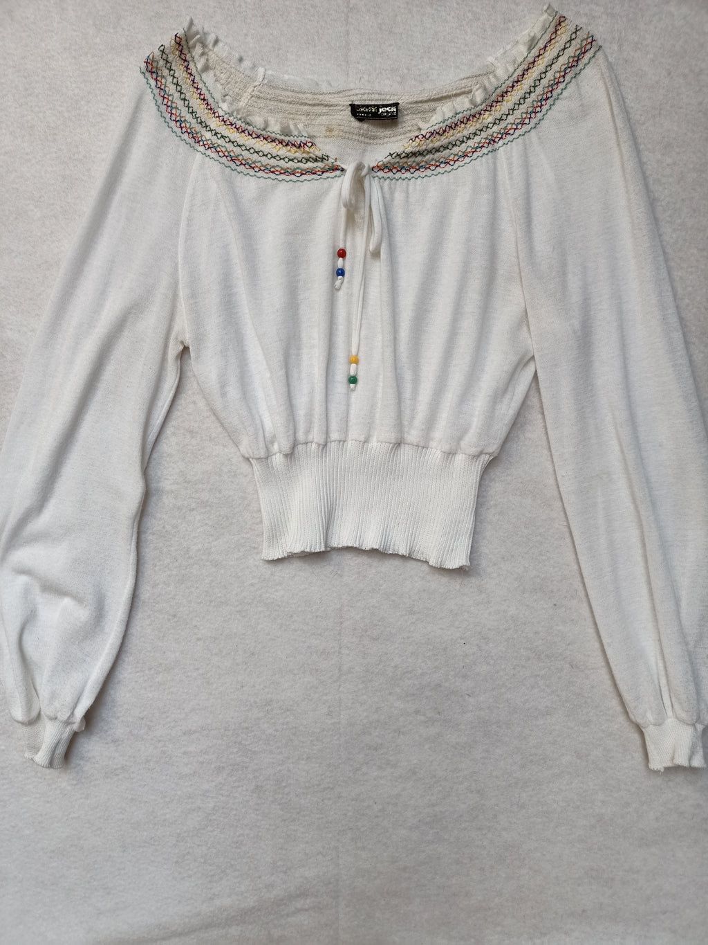 Vintage Black Jack Peasant Shirt