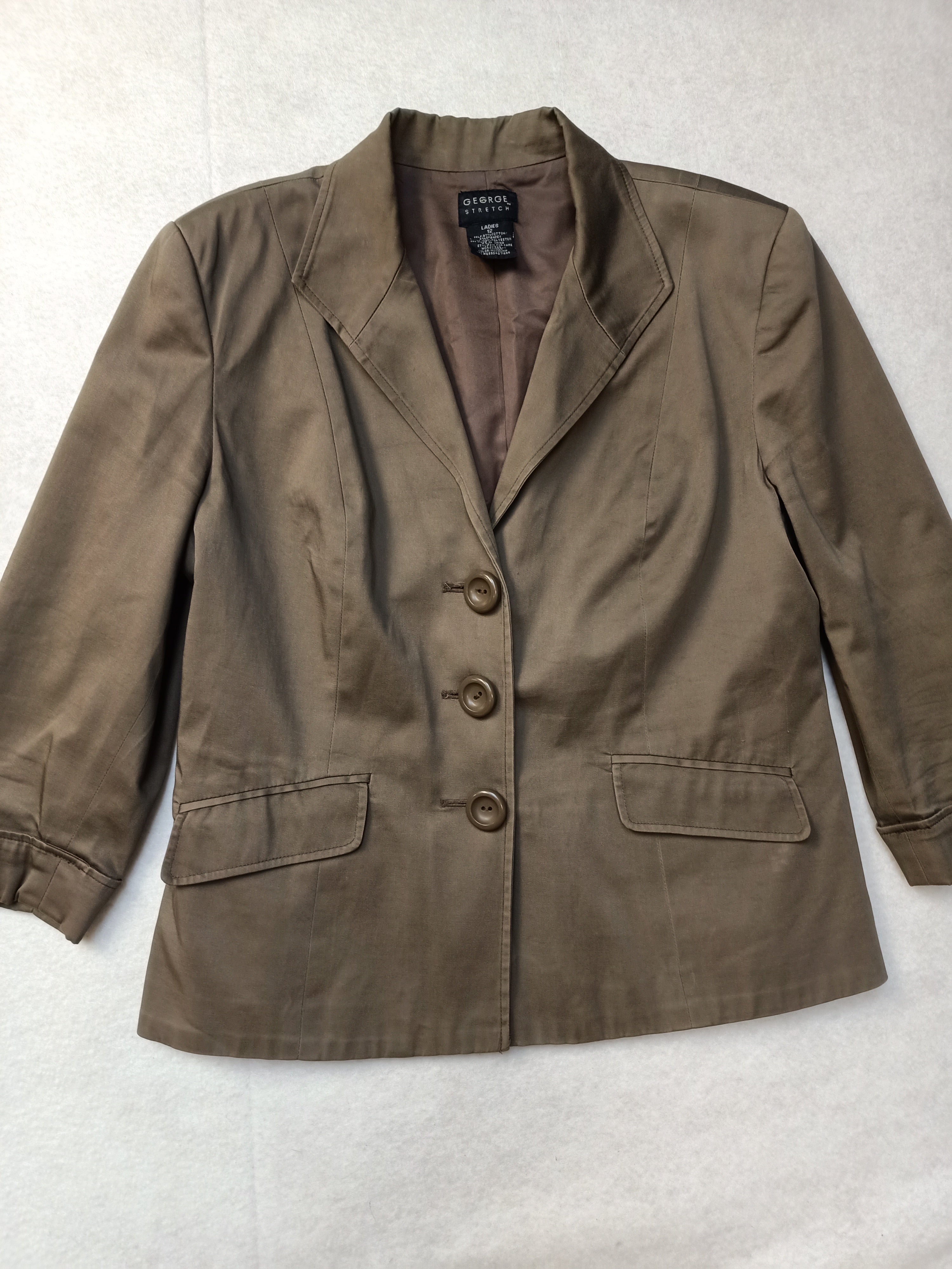 George Stretch Cotton Blazer