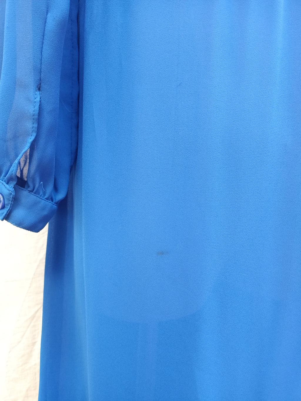 Vintage Sheer Blue Dress