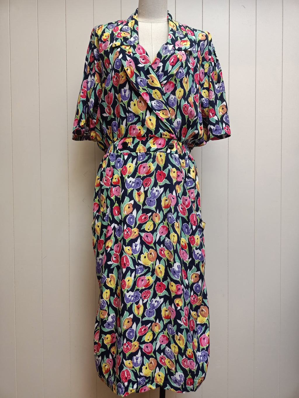 Vintage Tulip Dress