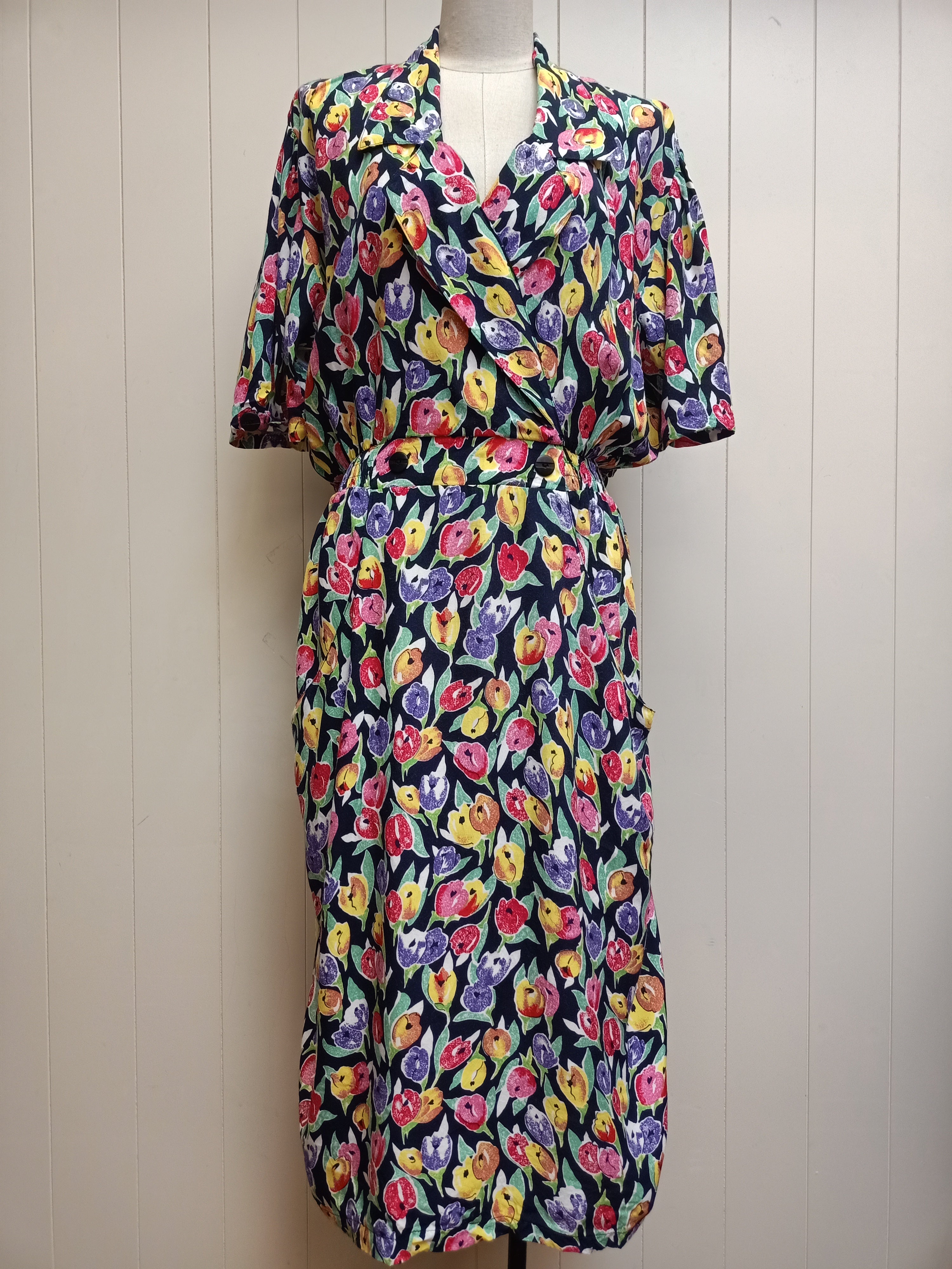 Vintage Tulip Dress