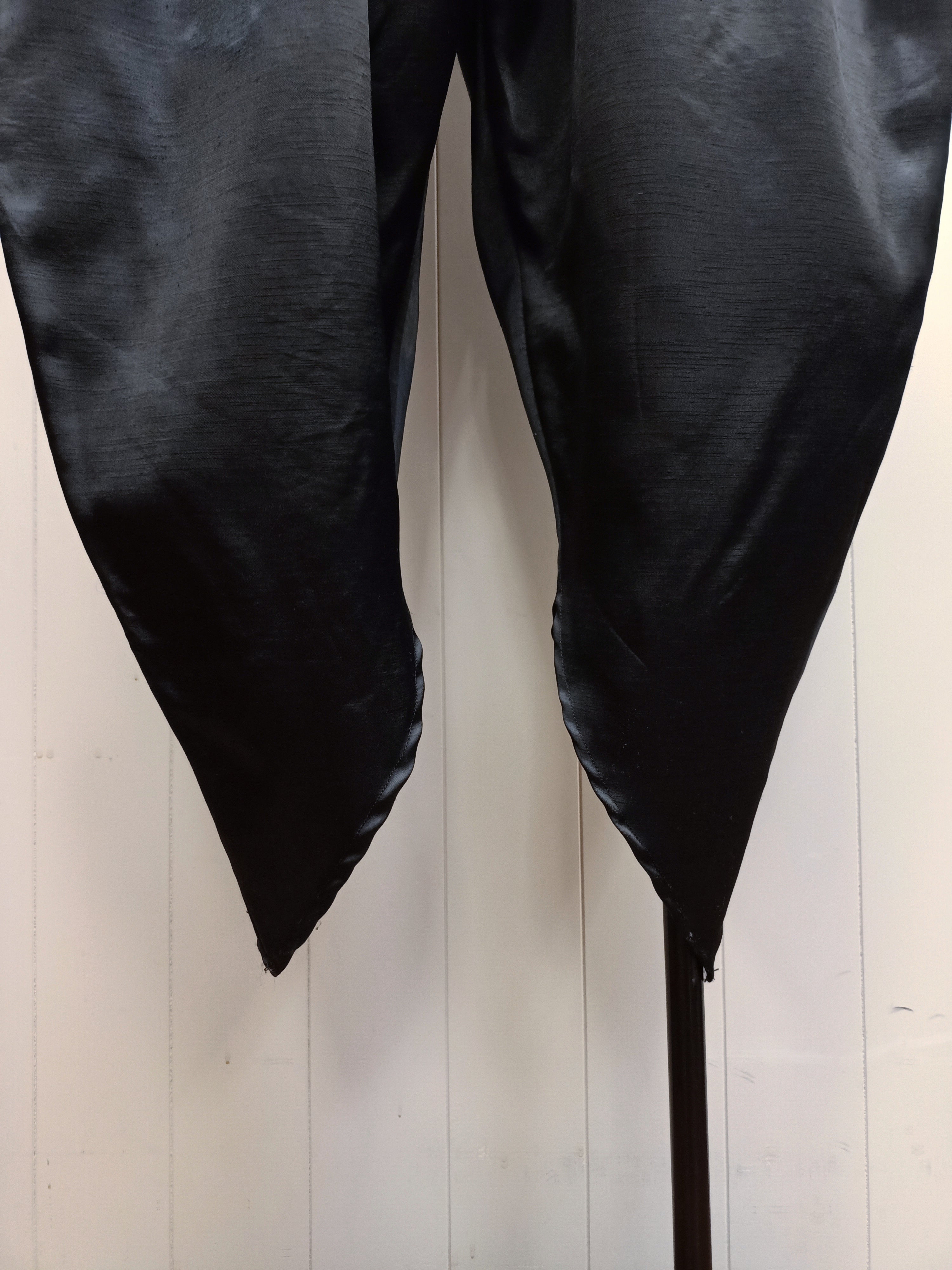 Vintage Slub Satin Hammer Pants