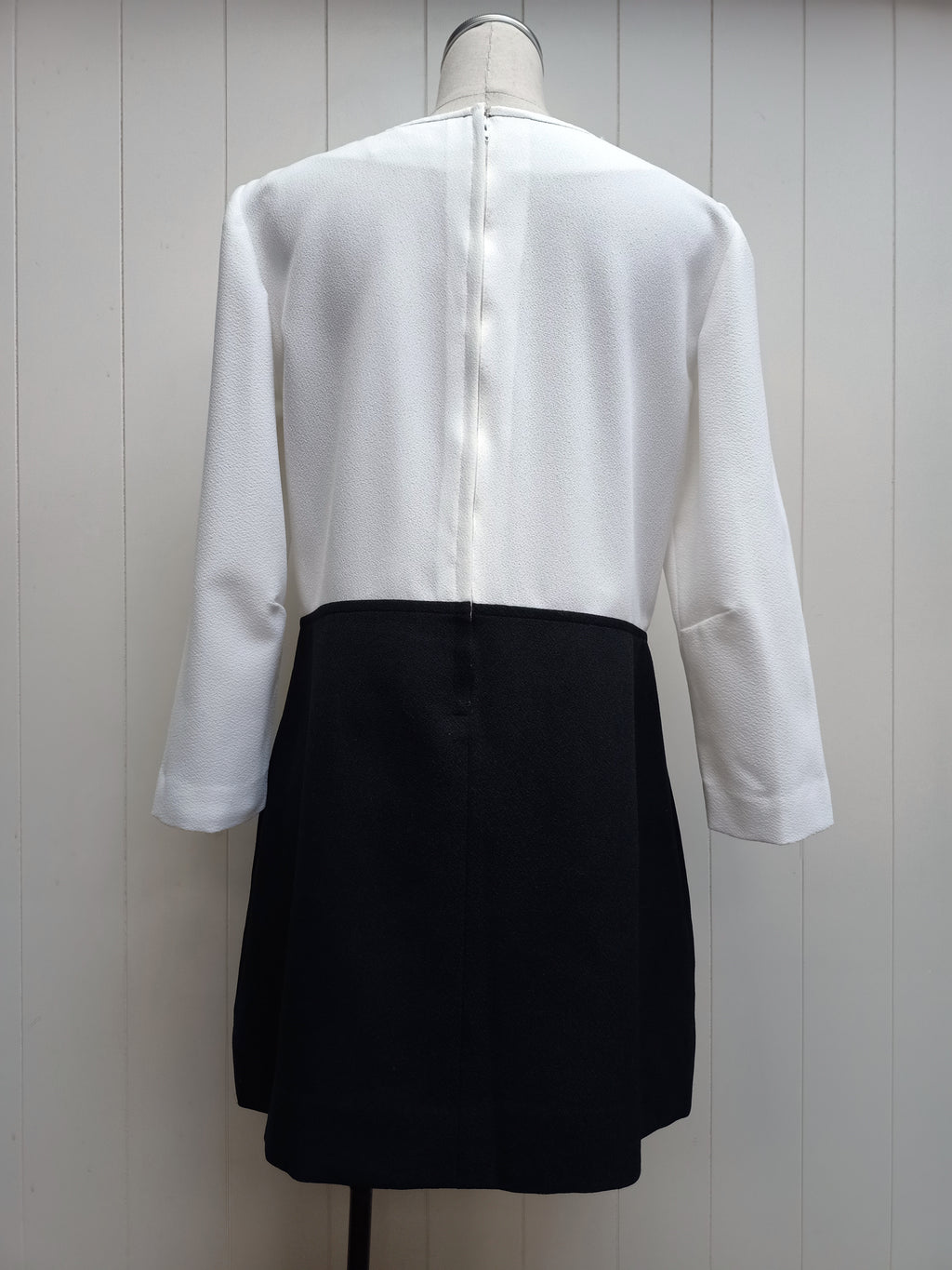 Vintage A Courier Style Shift Mini Dress