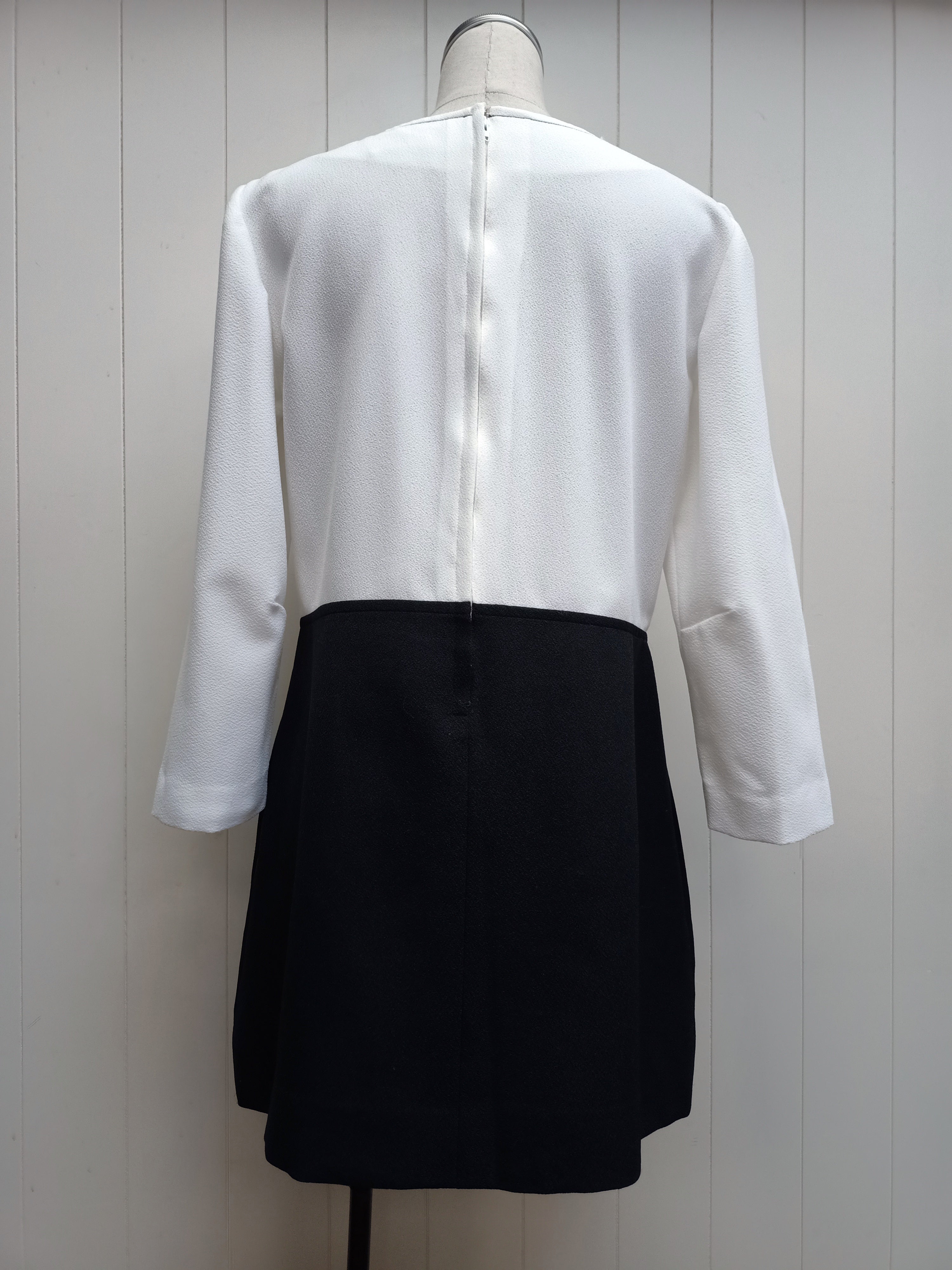 Vintage A Courier Style Shift Mini Dress