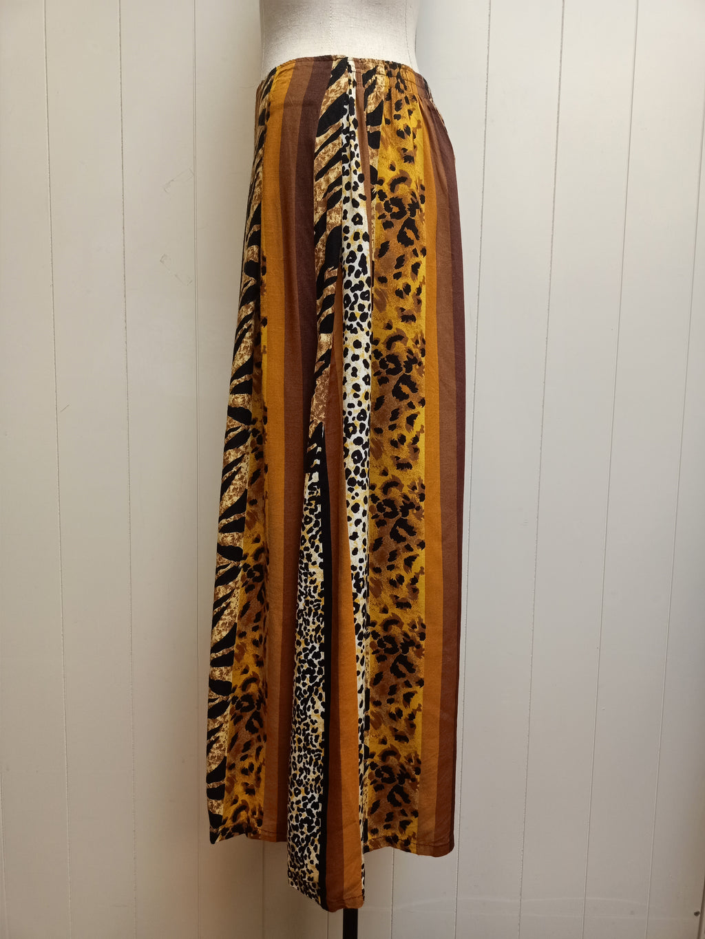 Vintage Options Animal Print Skirt