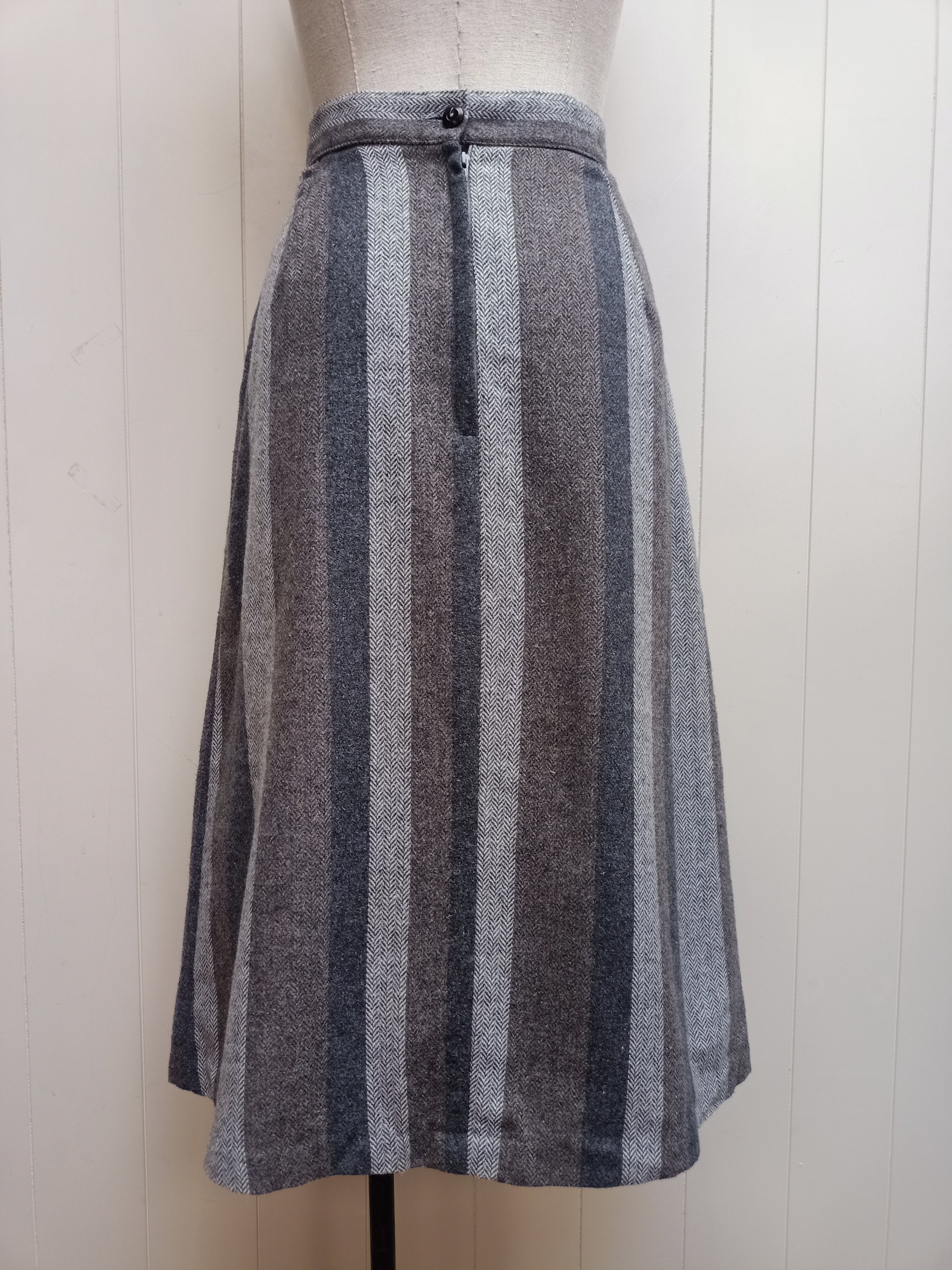 Vintage Michele Ann Grey Skirt