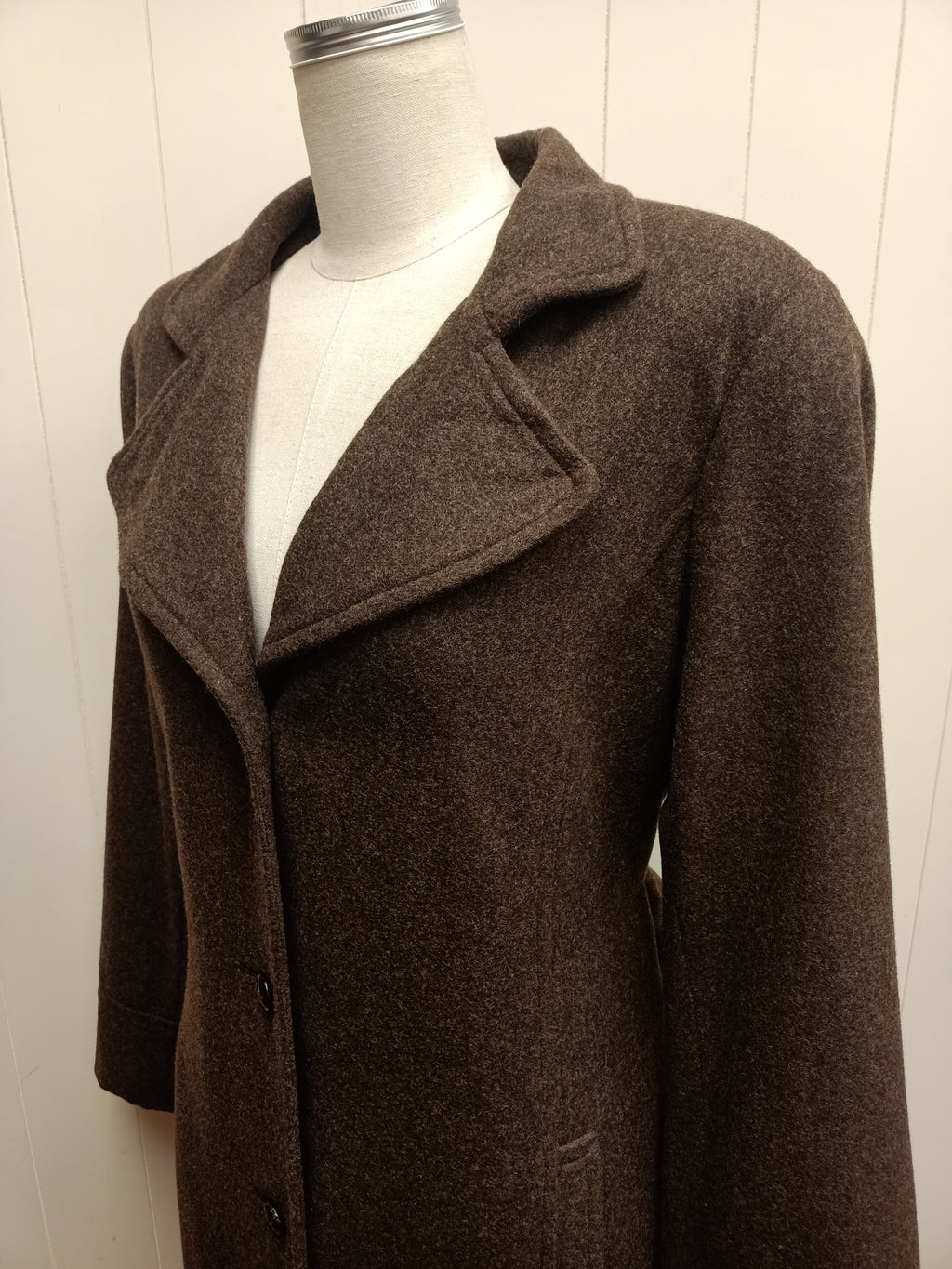 Vintage Alison Hills Brown Coat