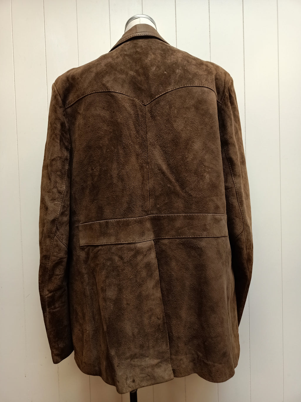 Vintage Mens Ode Lamb Suede Blazer
