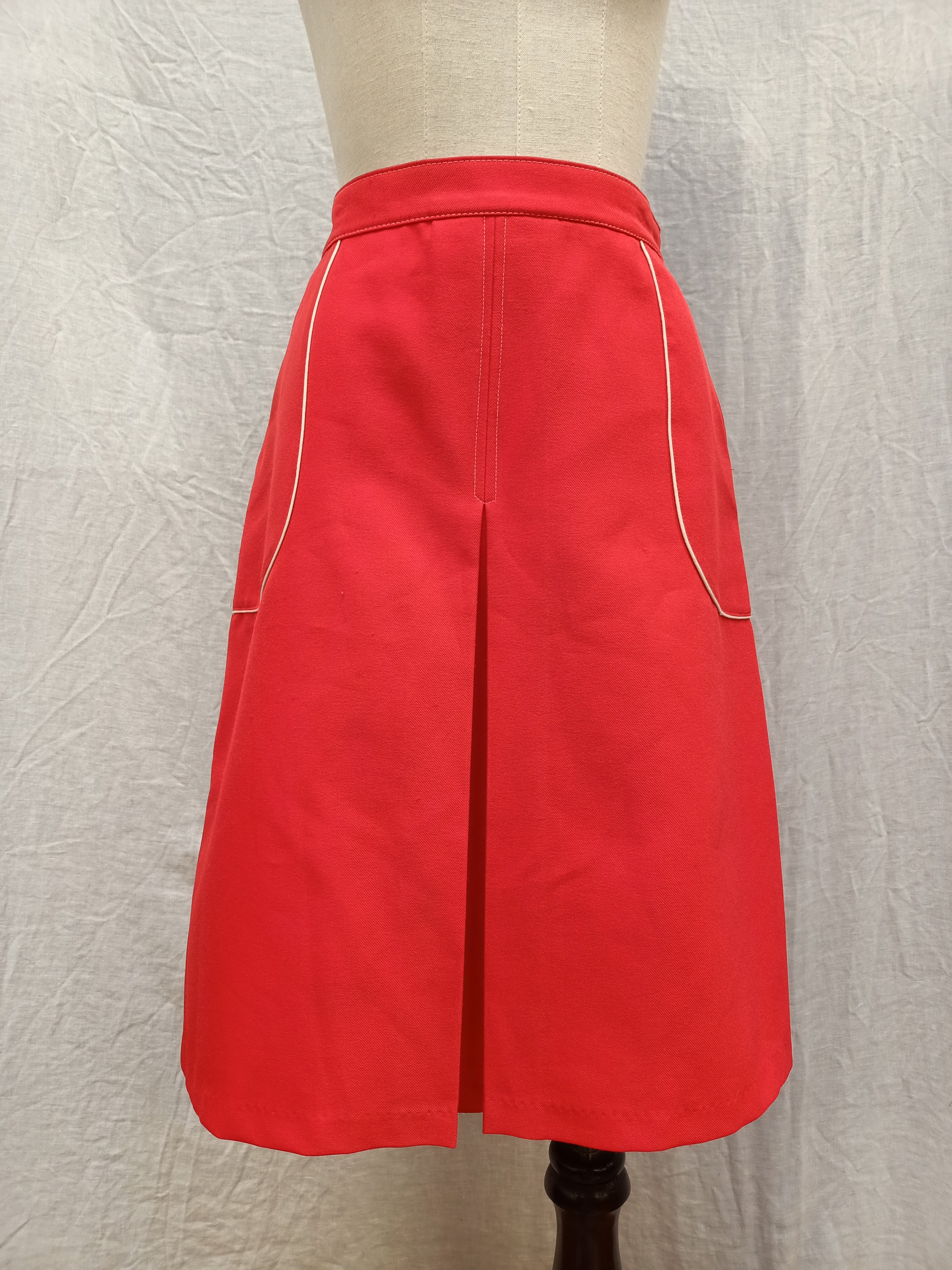 Retro Red Skirt