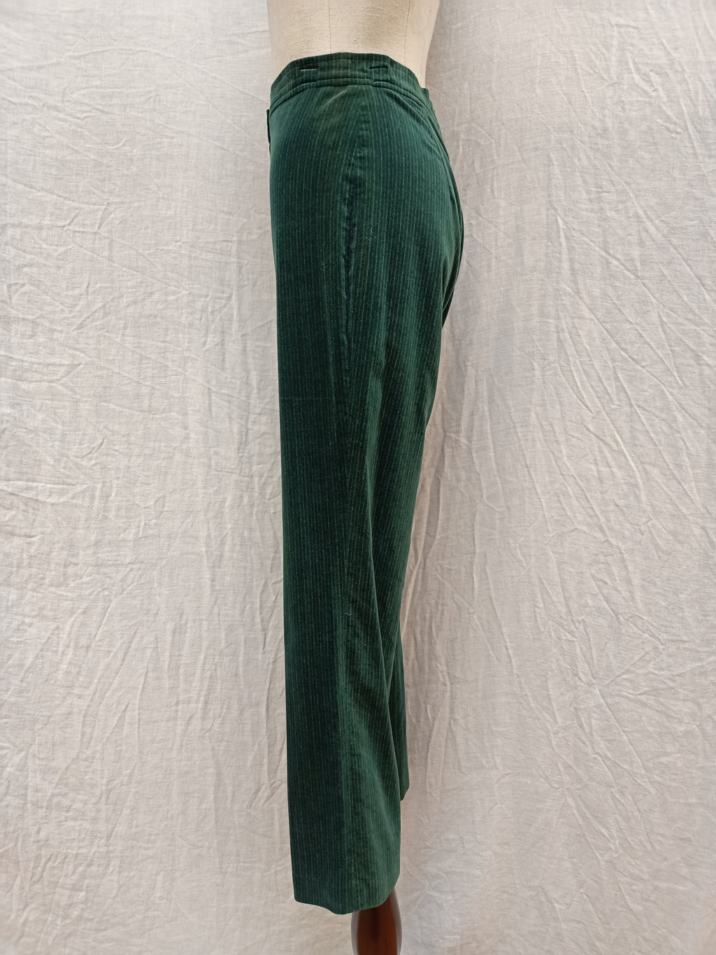 Vintage Striped Velvet Pants