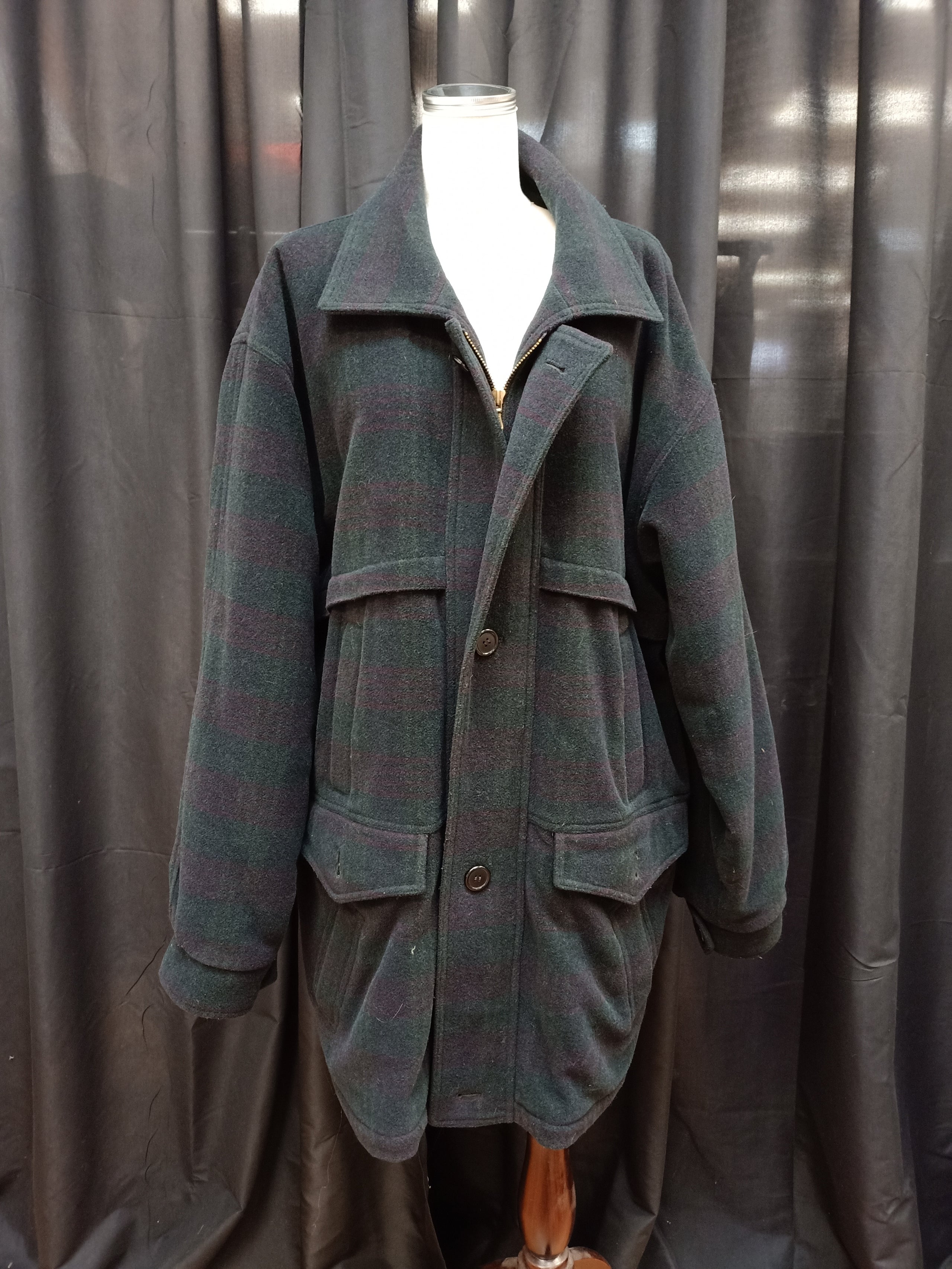 Men's Checkered Coat