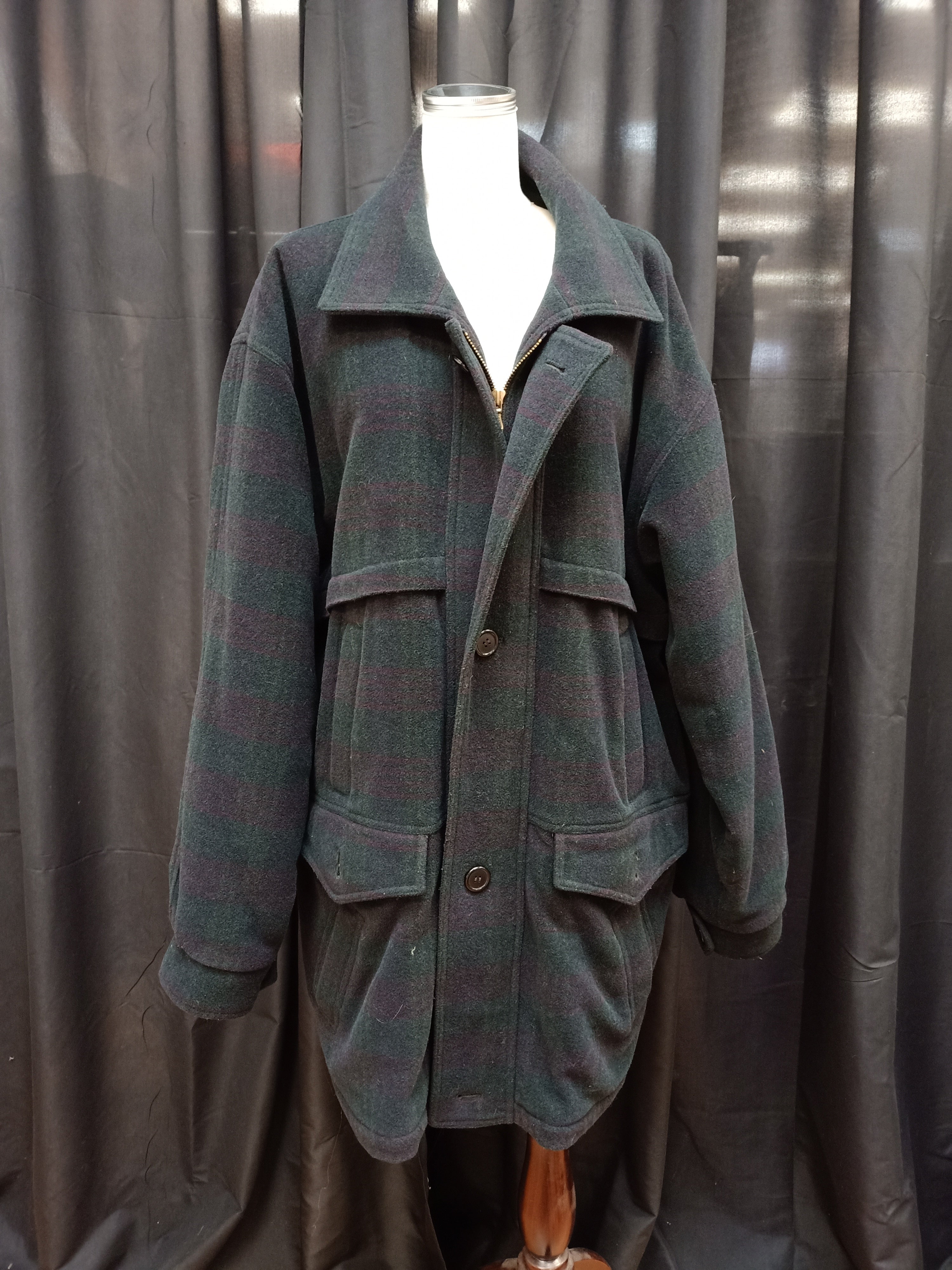 Men's Checkered Coat