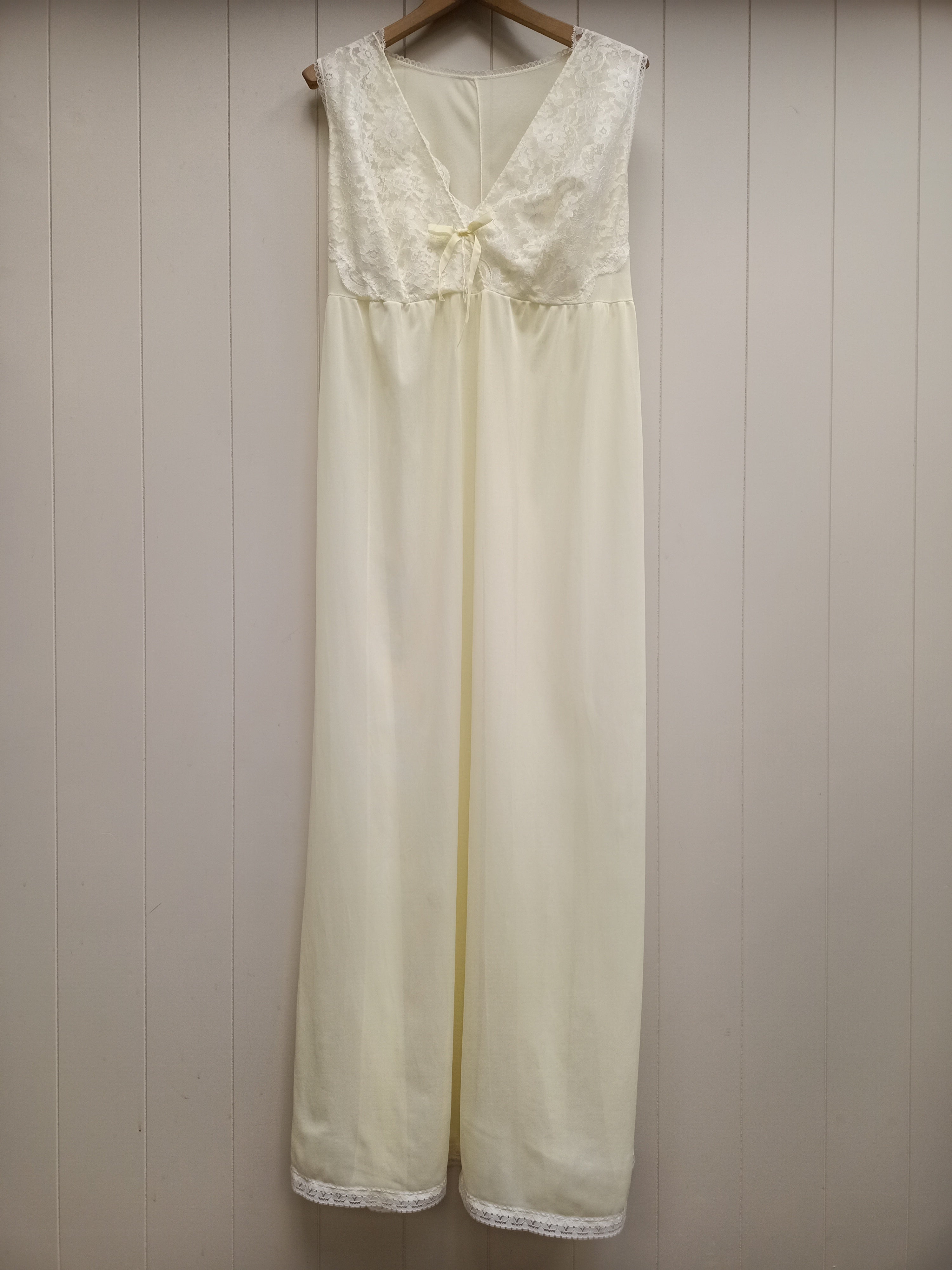 Vintage Petite Yellow Nightie