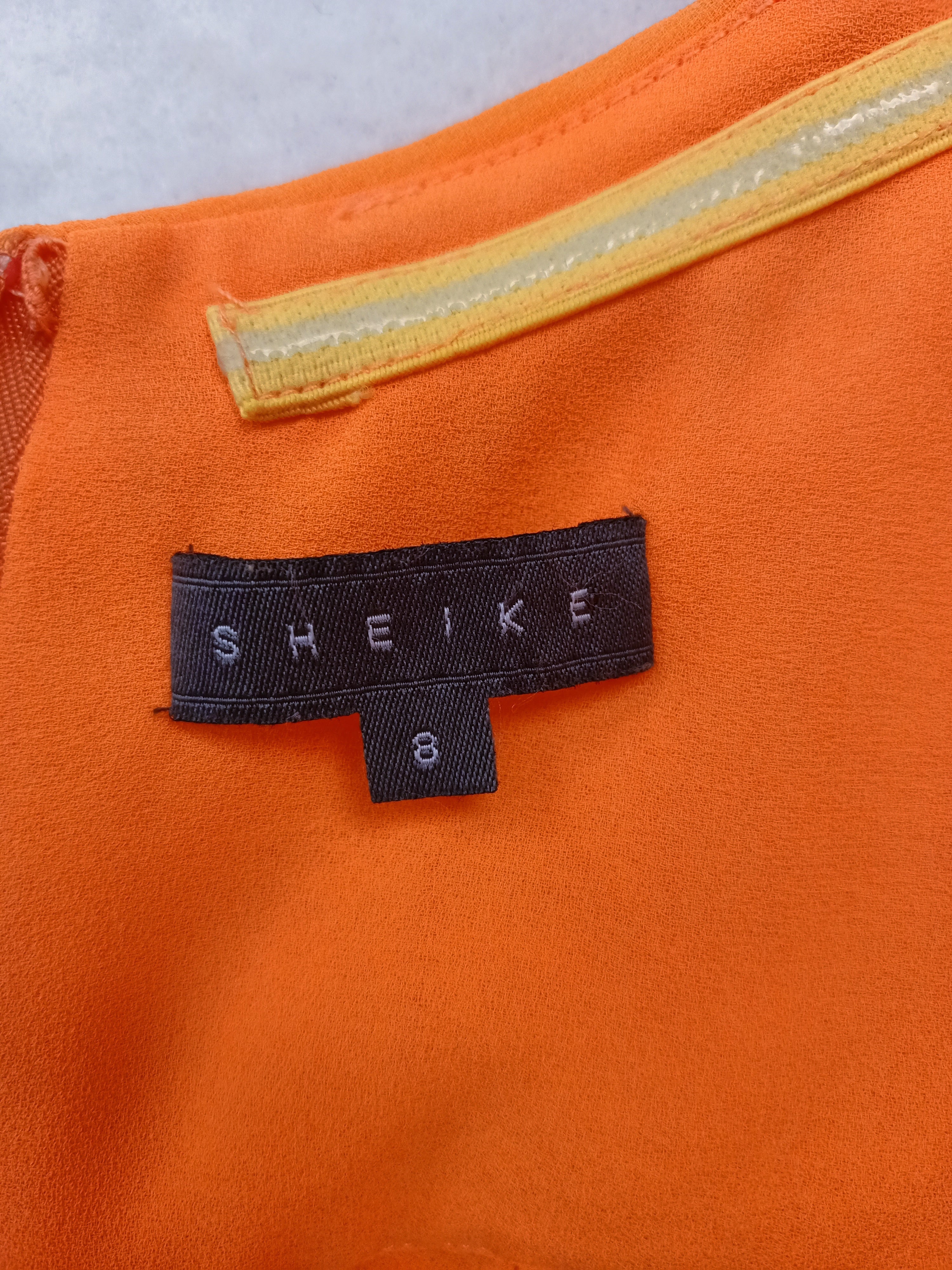 Sheike Neon Orange Dress
