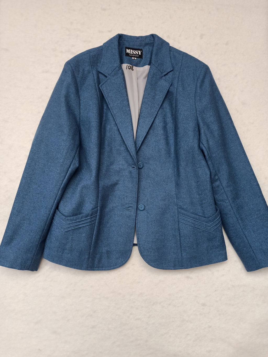 Vintage Missy Blue Blazer