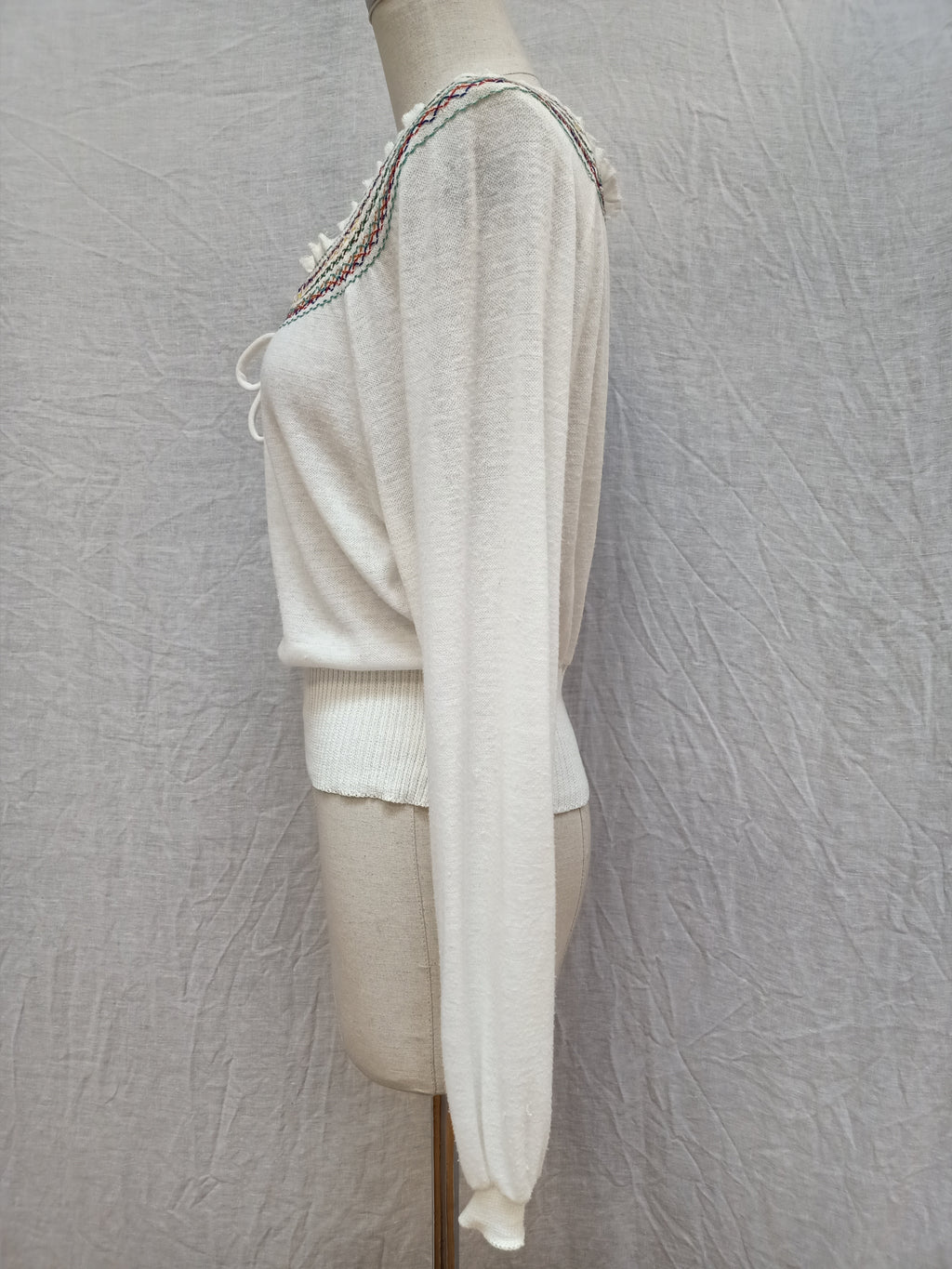 Vintage Black Jack Peasant Shirt