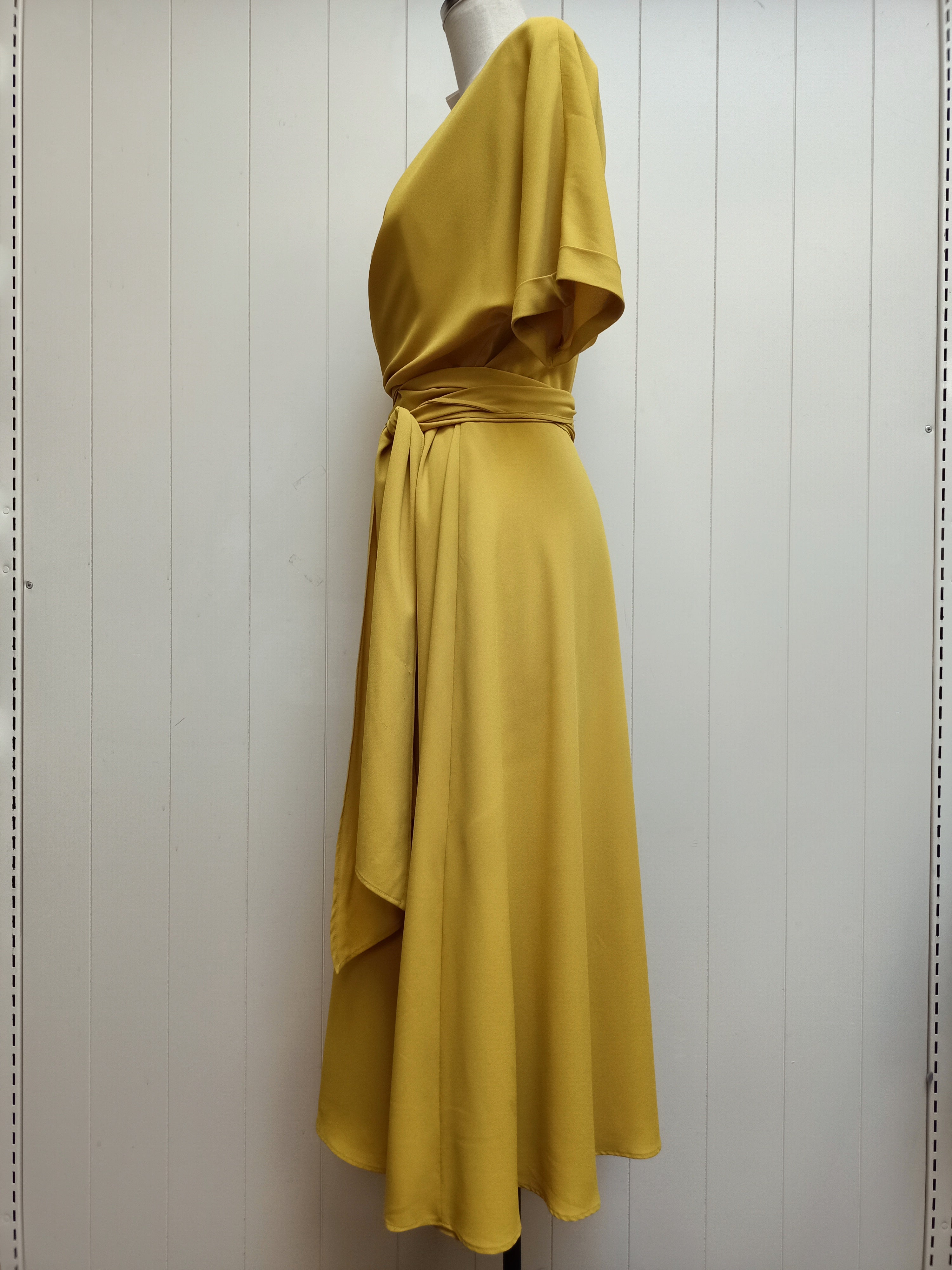 Hugo Boss Chartreuse Dress