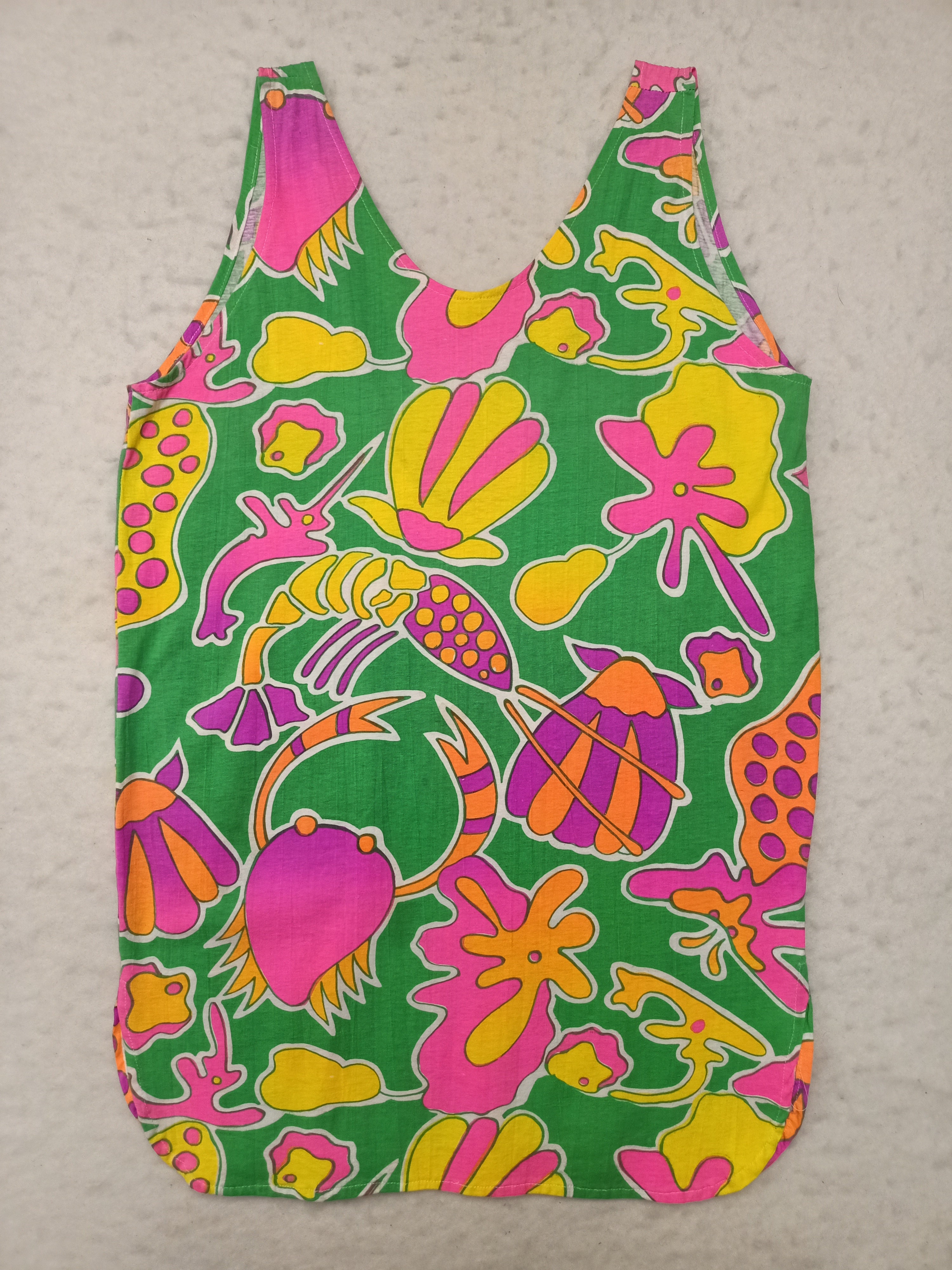Vintage Fluro Sea Dress