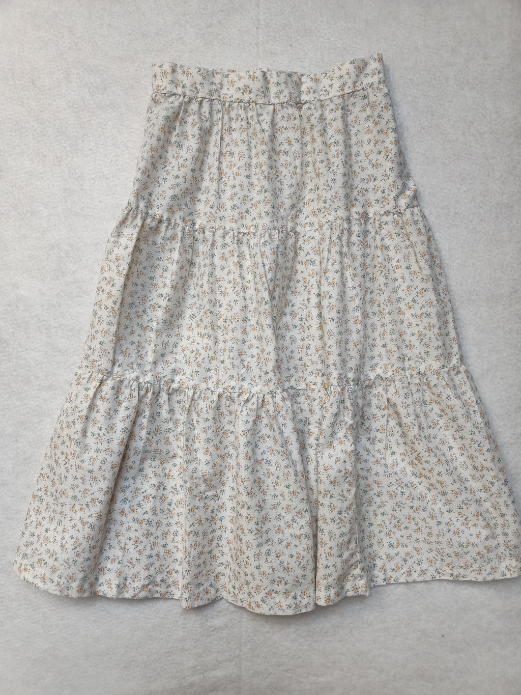 Vintage Homemade Tiered Skirt