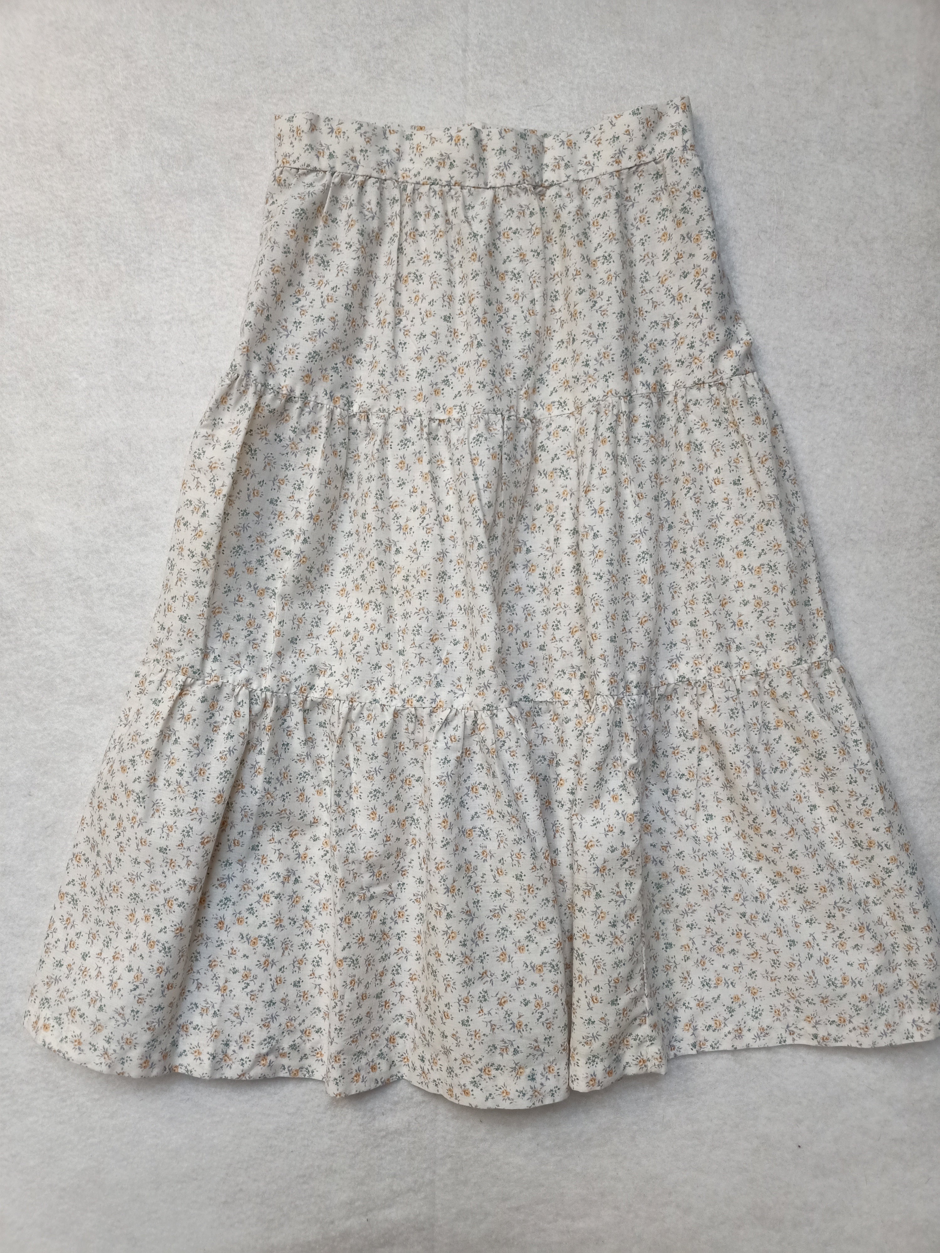 Vintage Homemade Tiered Skirt