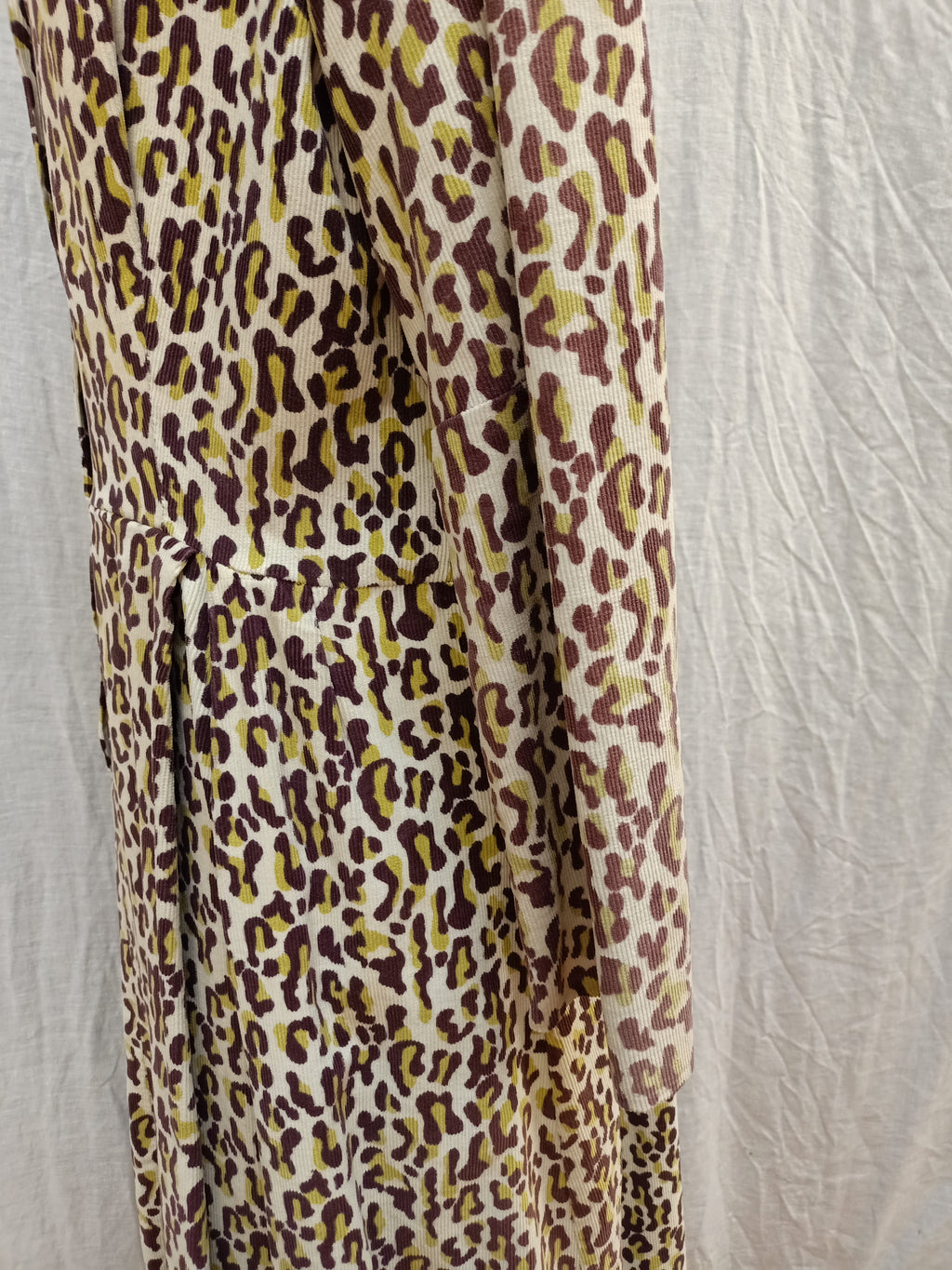 Vintage Leopard Print Dress