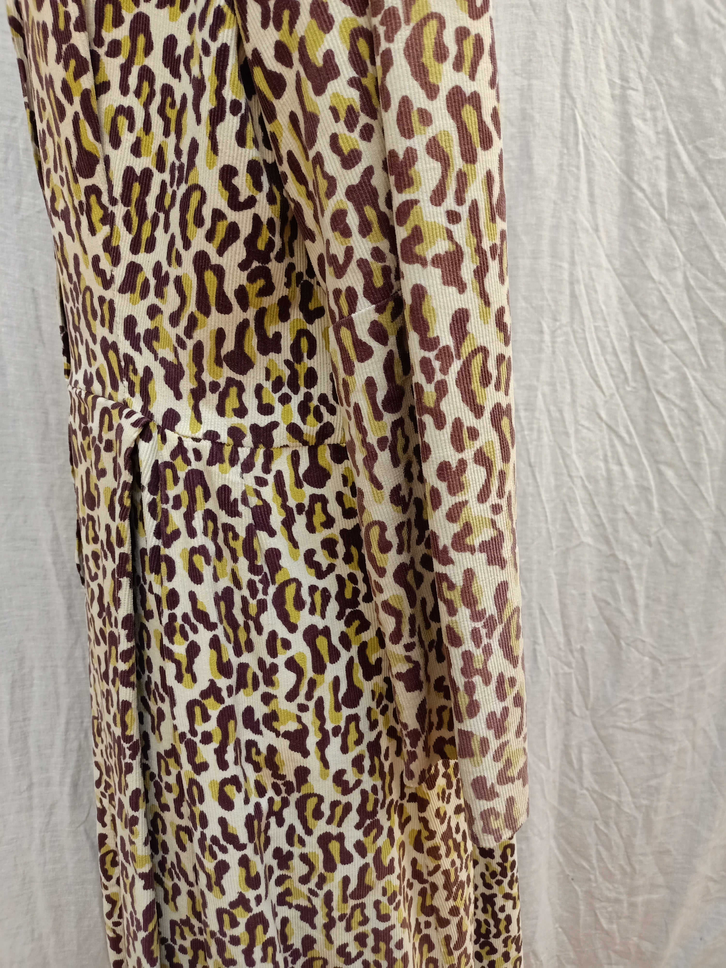 Vintage Leopard Print Dress
