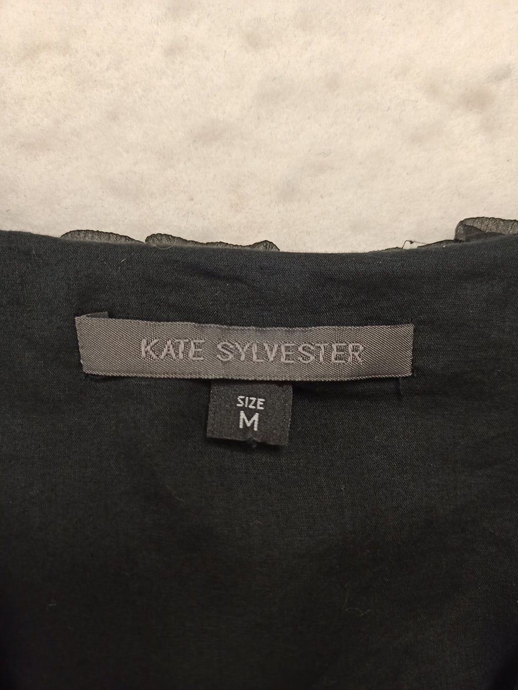 Kate Sylvester Ruffle Chiffon Dress
