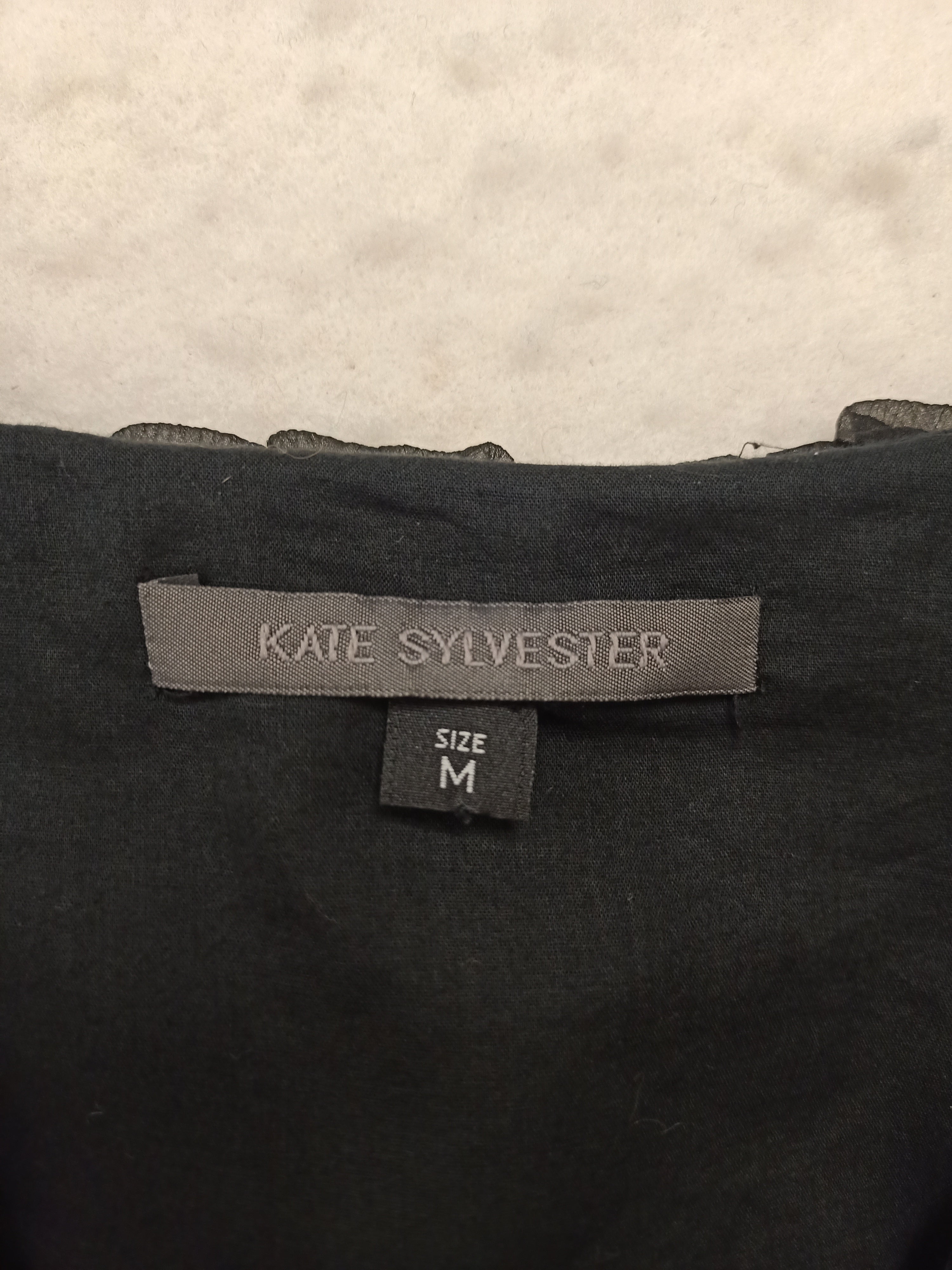 Kate Sylvester Ruffle Chiffon Dress