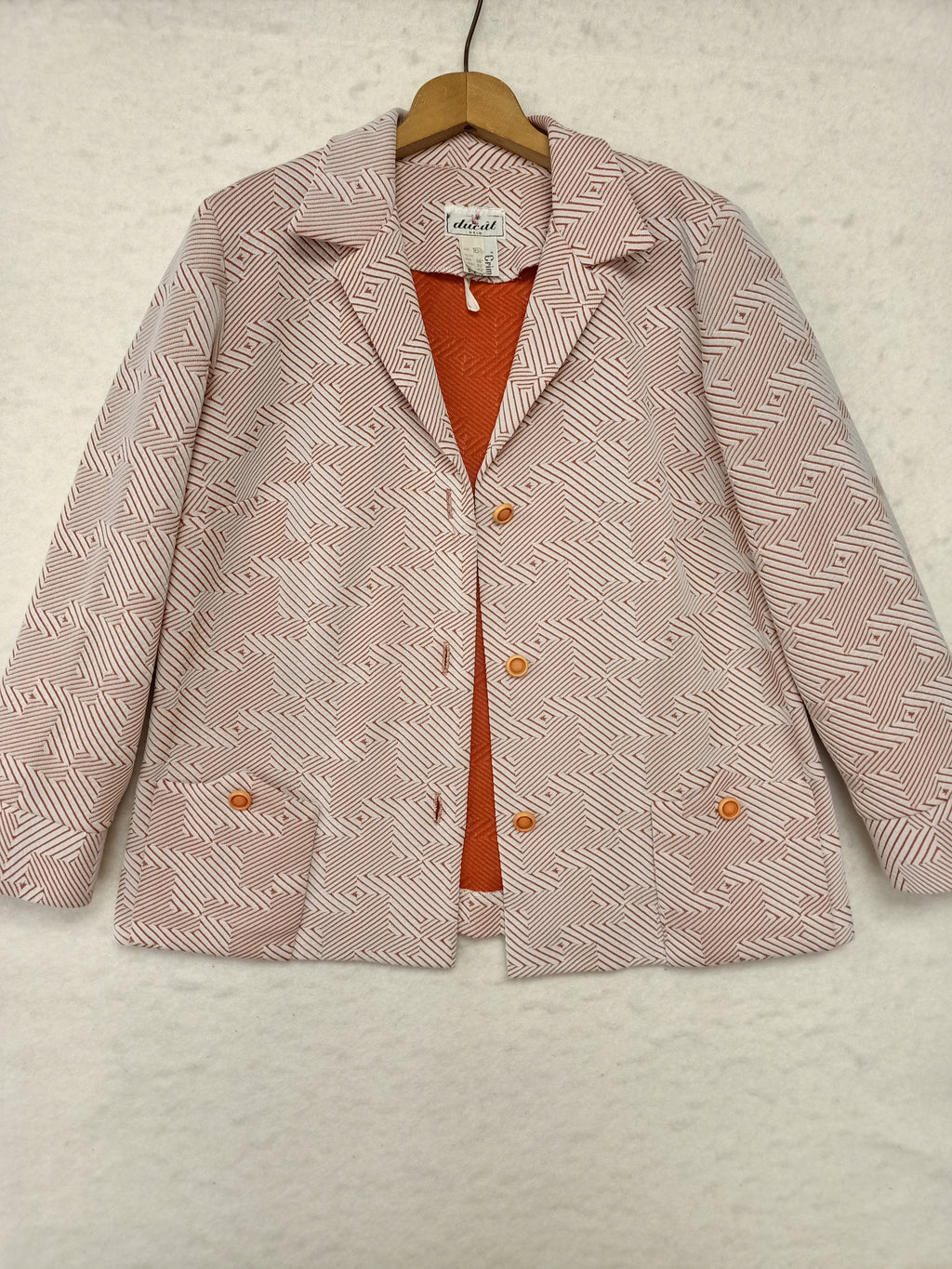 Vintage Ducât Houndstooth Jacket