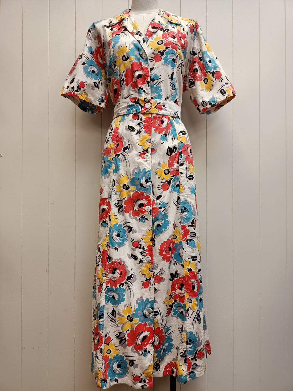 Vintage R.G.&S. Ltd Floral Dress