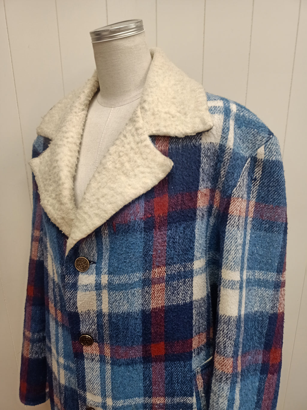 Vintage Mens Millers Plaid Jacket