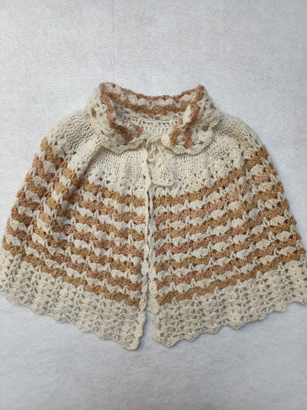 Vintage Crochet Cape