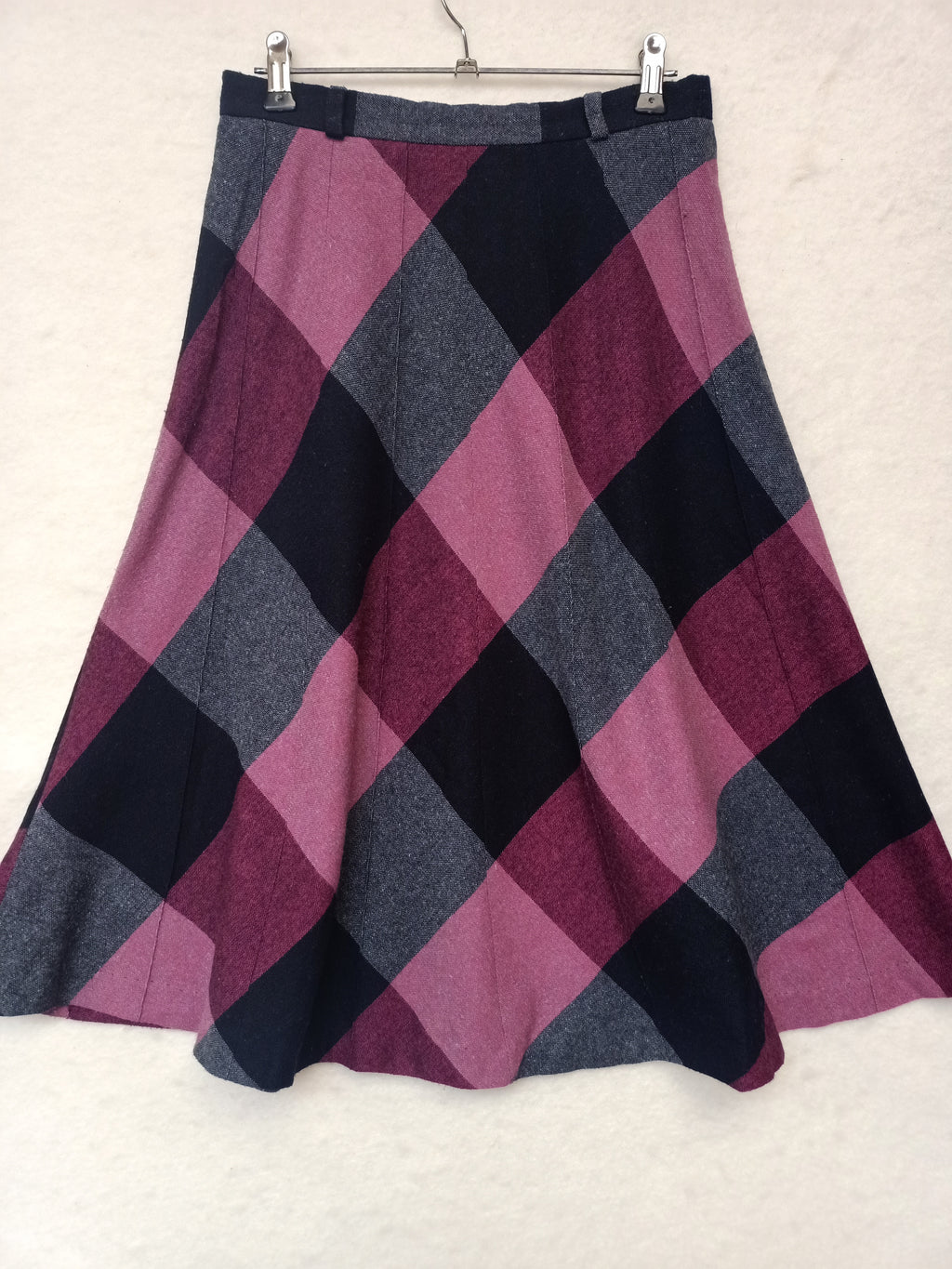 Vintage Flookies Plaid Skirt
