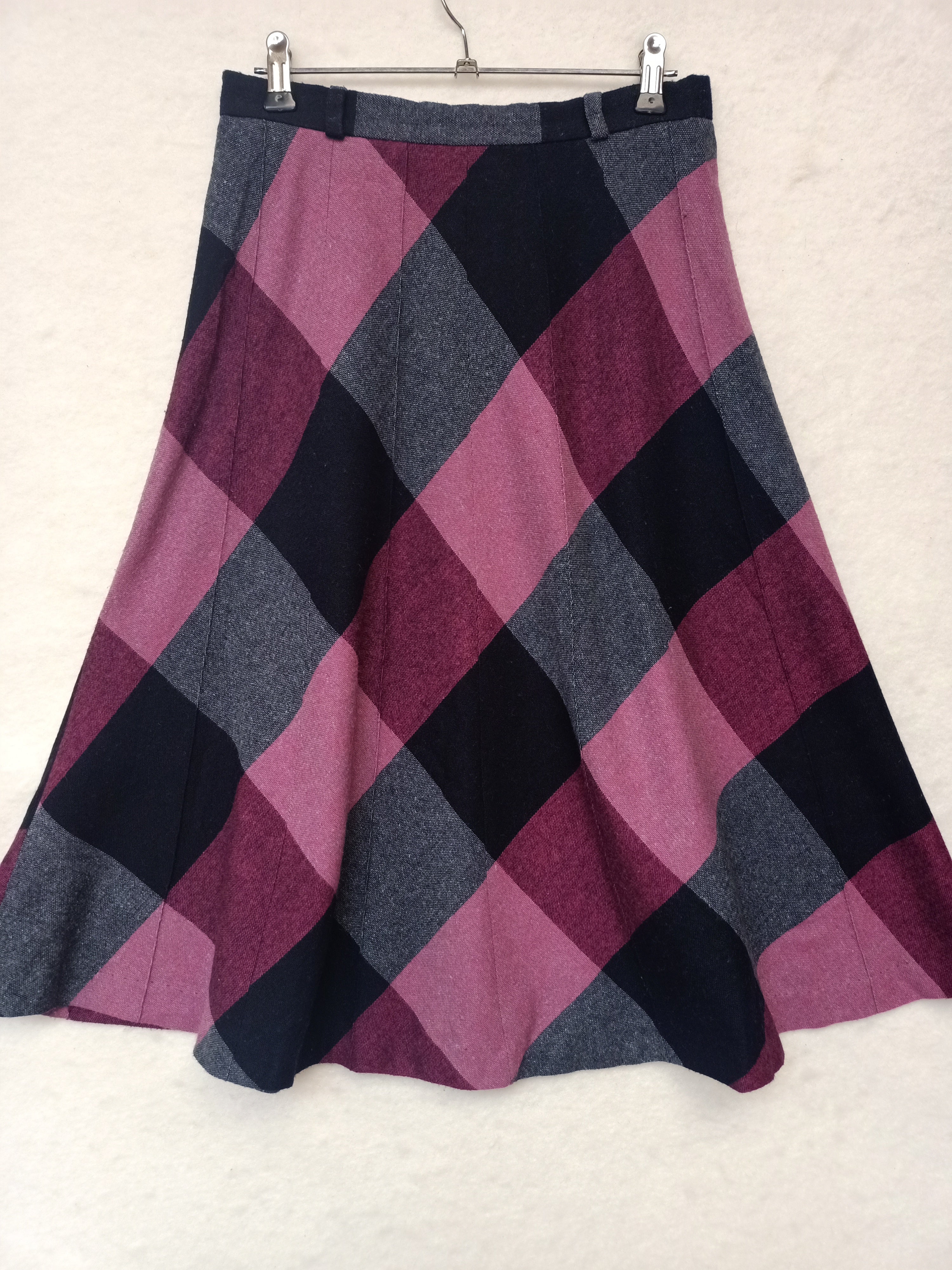 Vintage Flookies Plaid Skirt