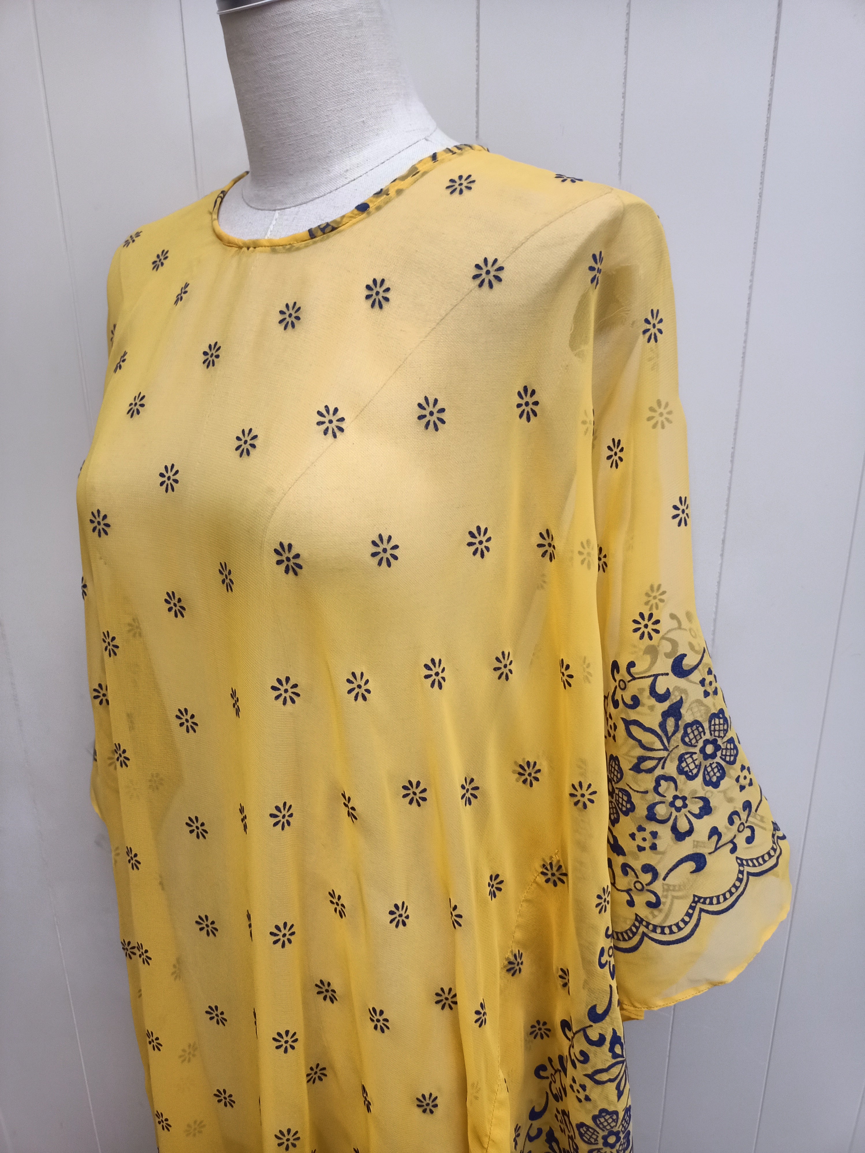 Vintage G.B.Hari & Co Ltd Caftan Maxi Dress