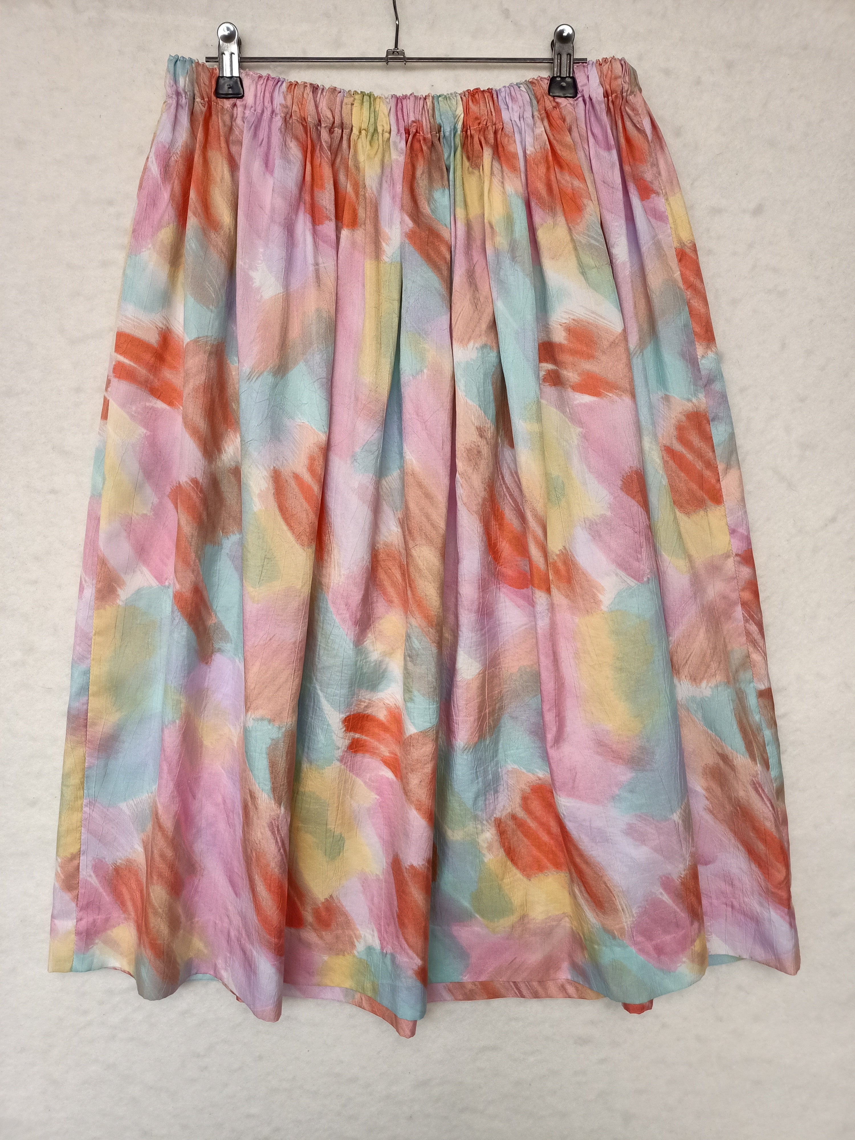Vintage Paint Stroke Skirt