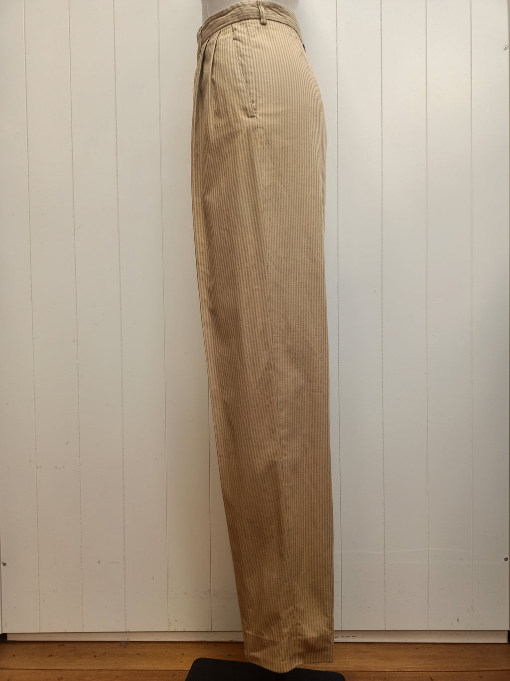 Vintage Tie Break Striped Pants