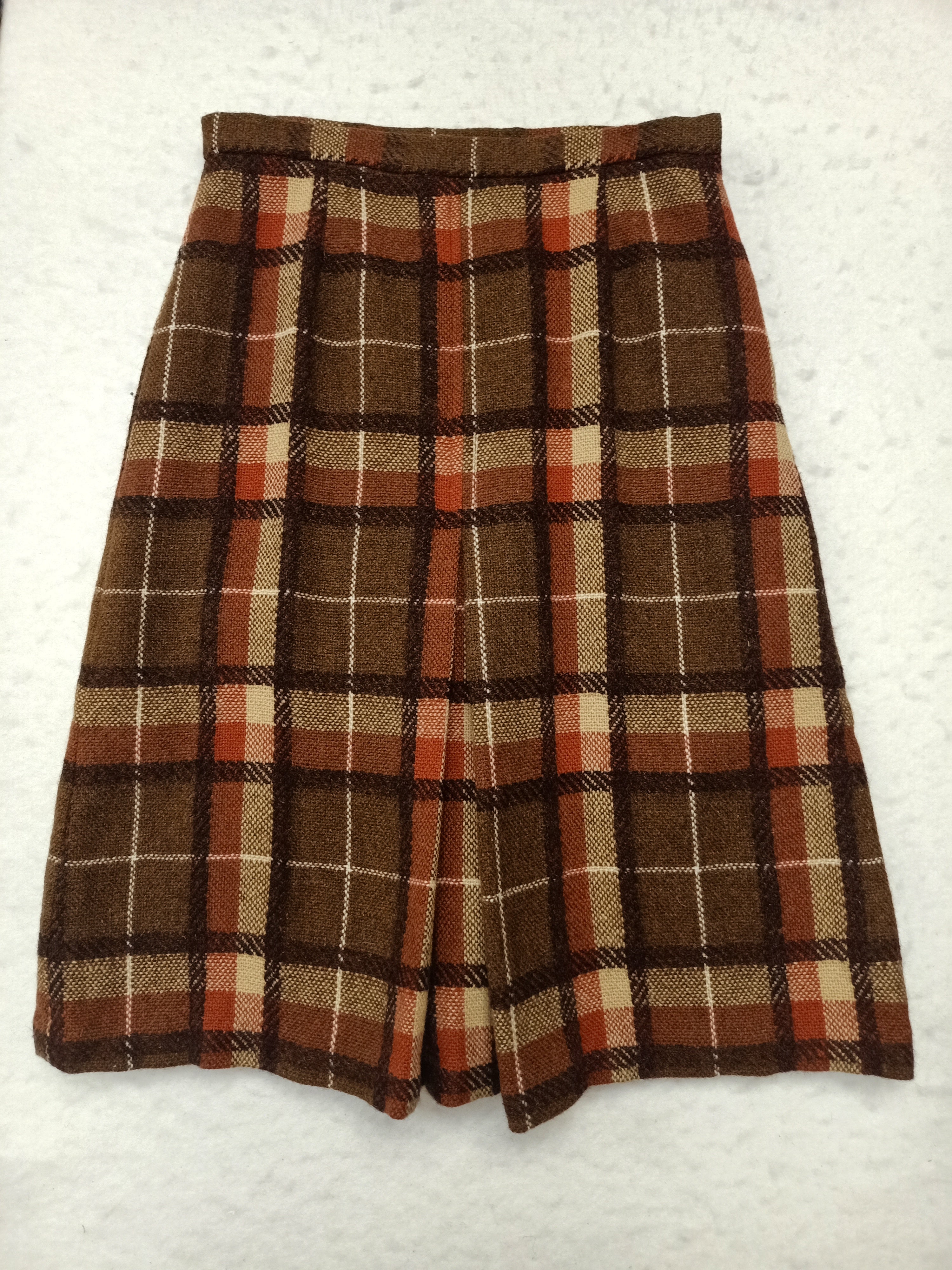 Vintage Gor-Ray Rego Plaid Skirt