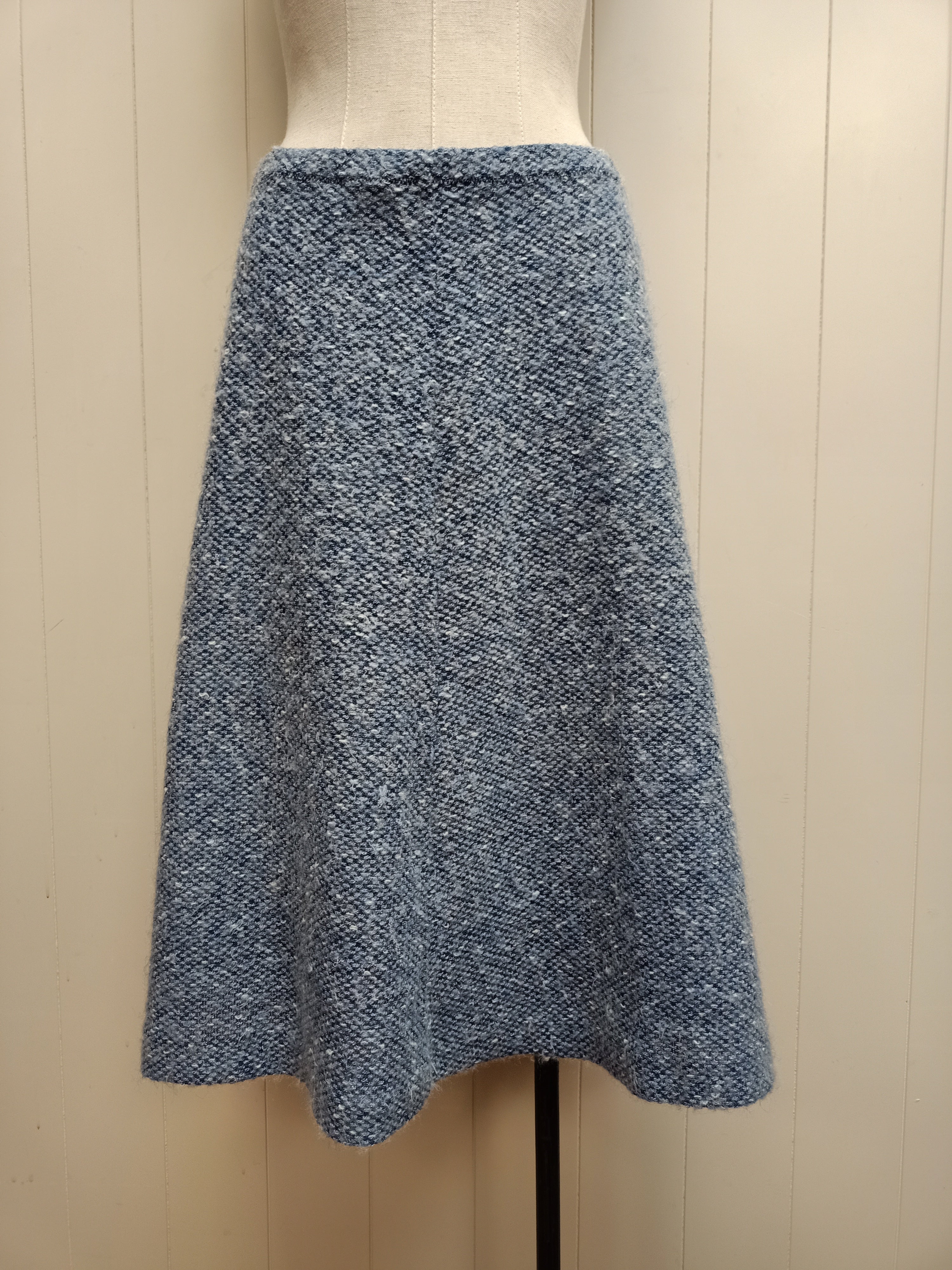 Vintage Bonds The Knitmaker Boucle Knit Skirt