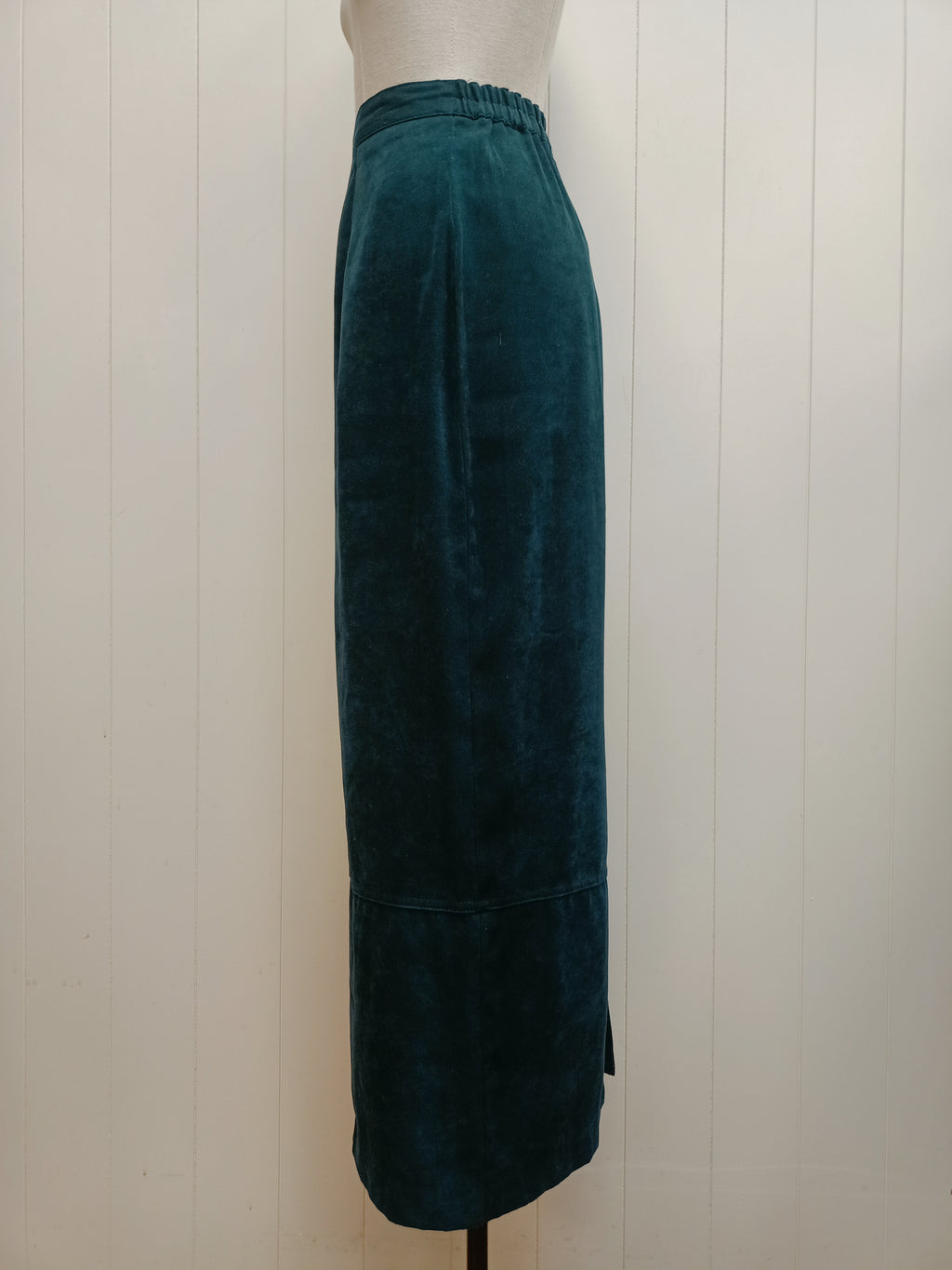 Vintage Deep Emerald Pencil Skirt