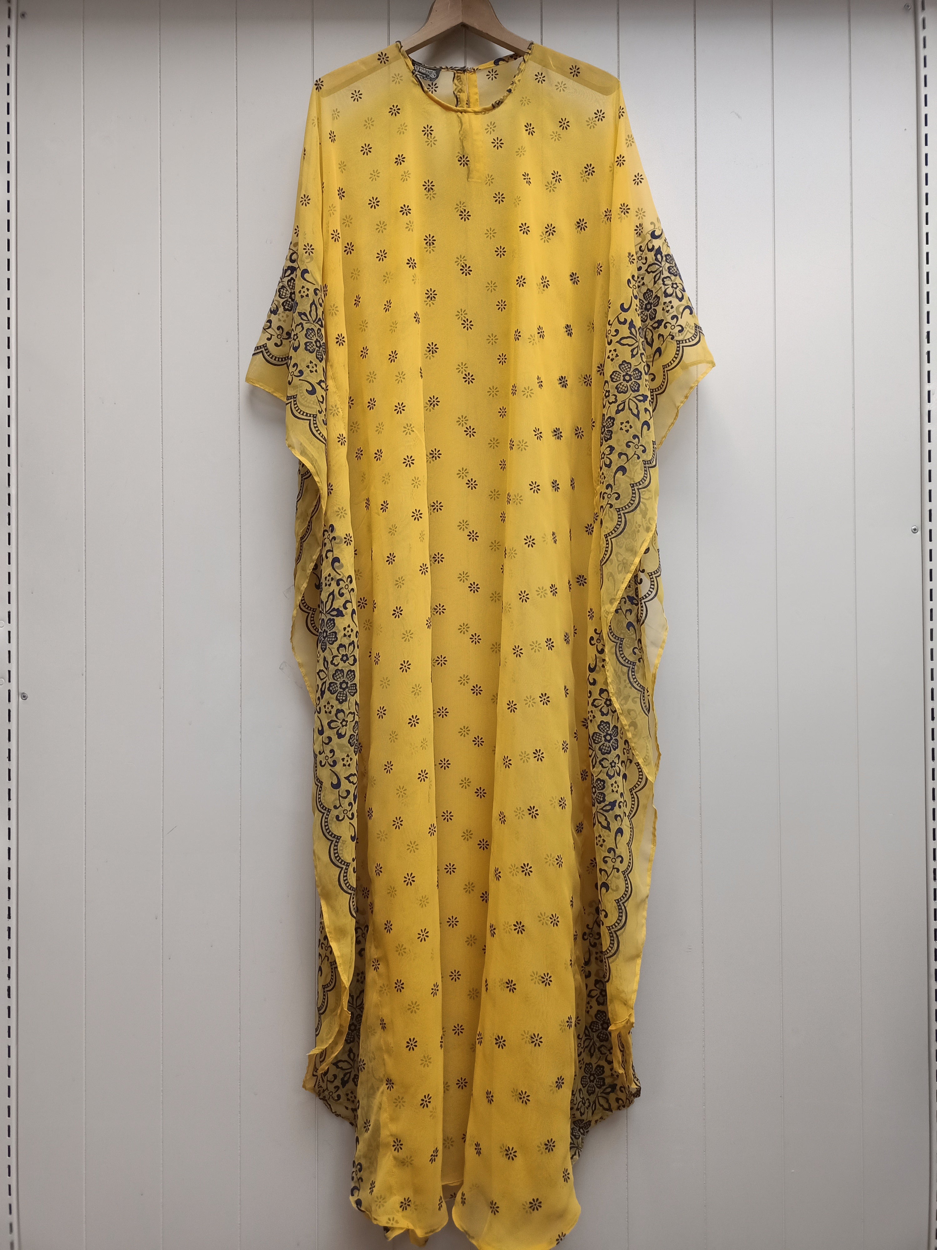 Vintage G.B.Hari & Co Ltd Caftan Maxi Dress