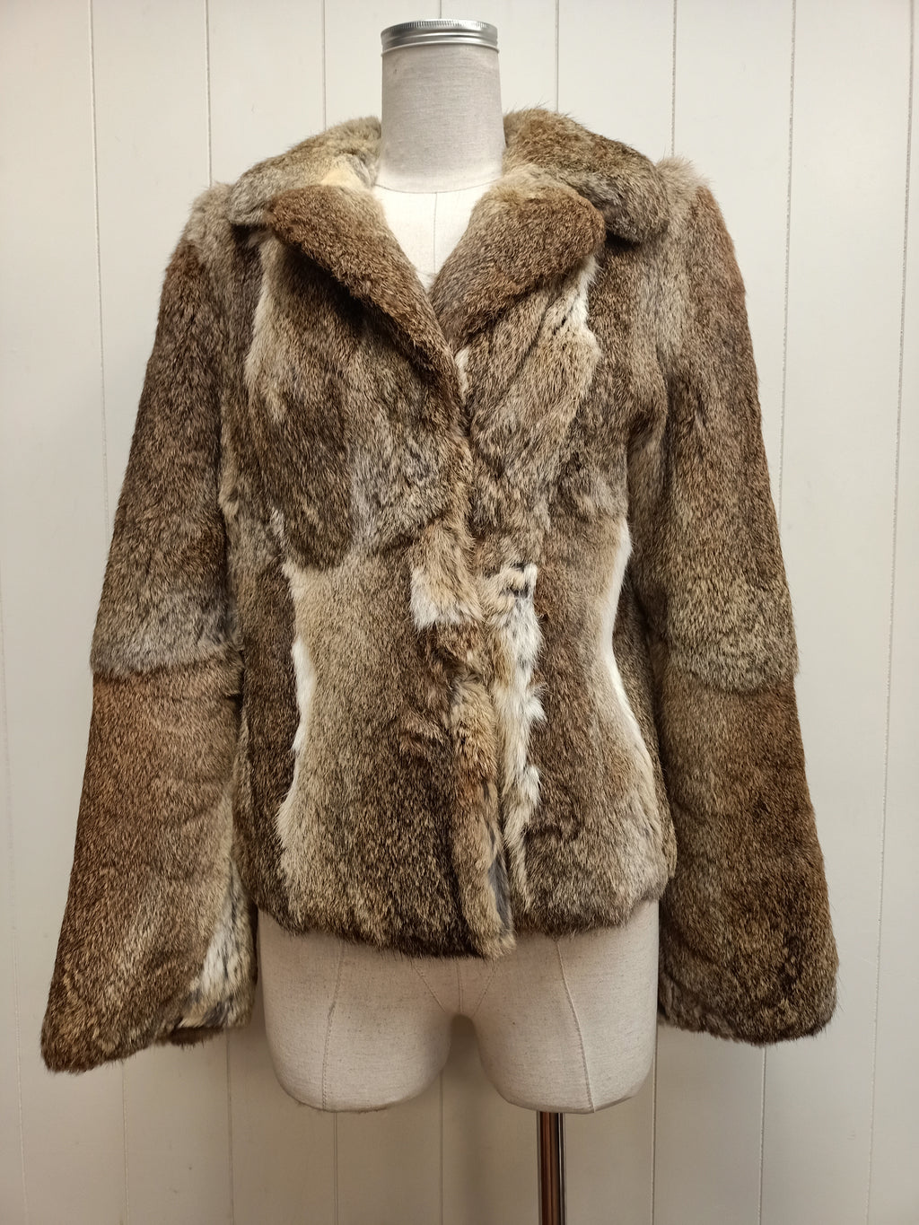 Vintage Rabbit Fur Jacket