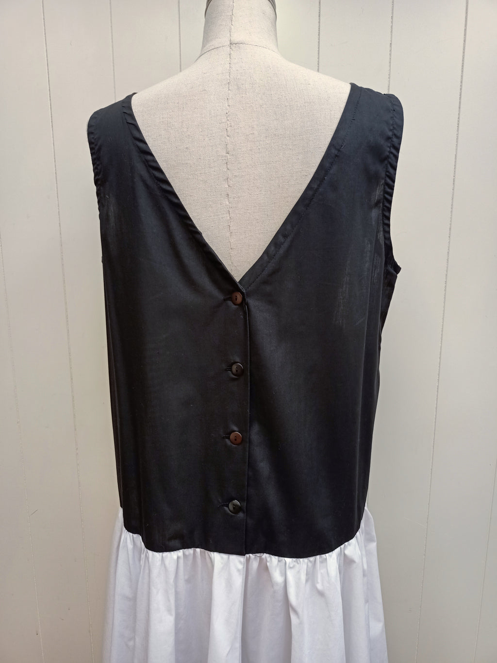 Vintage Geometric Patchwork Dress