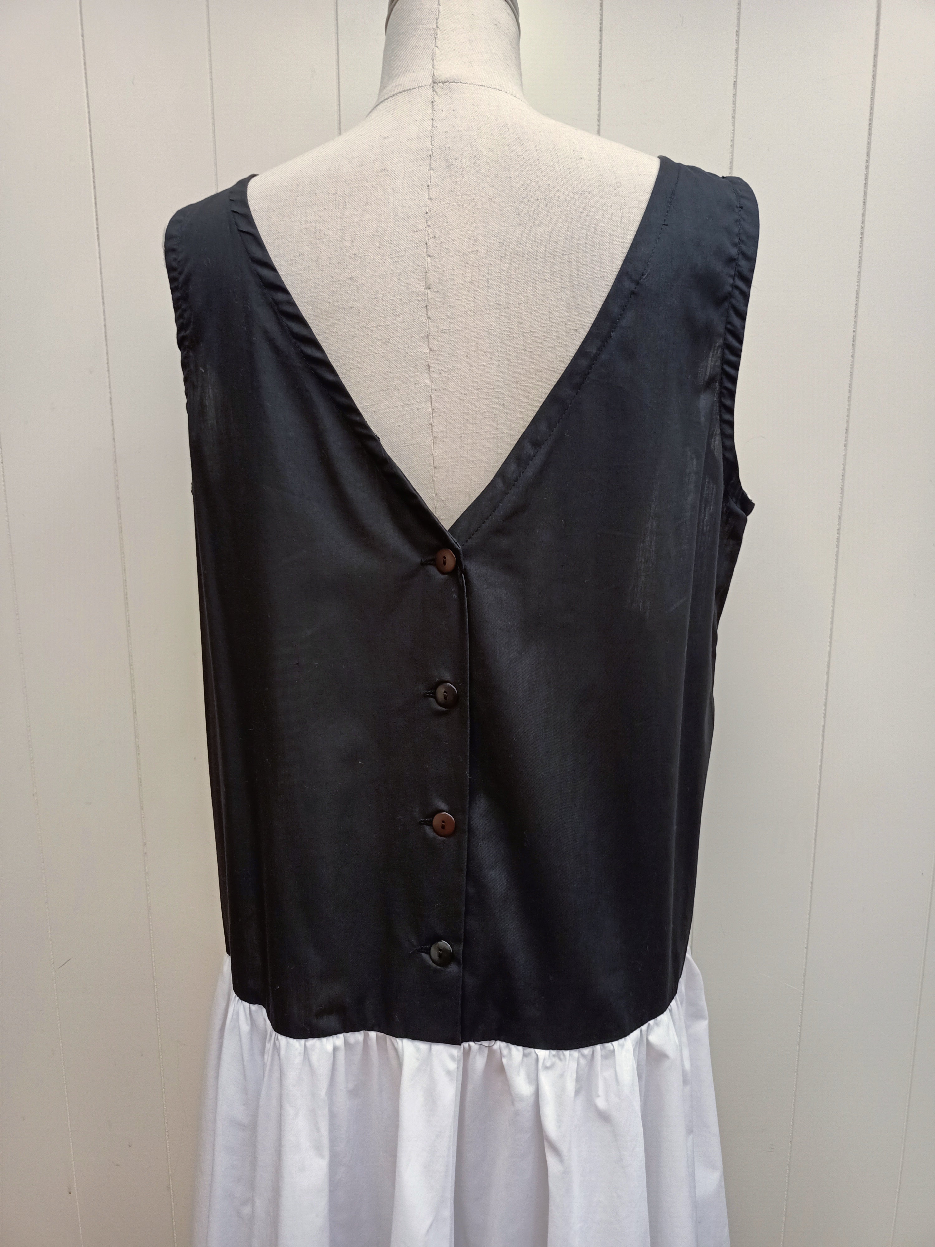 Vintage Geometric Patchwork Dress