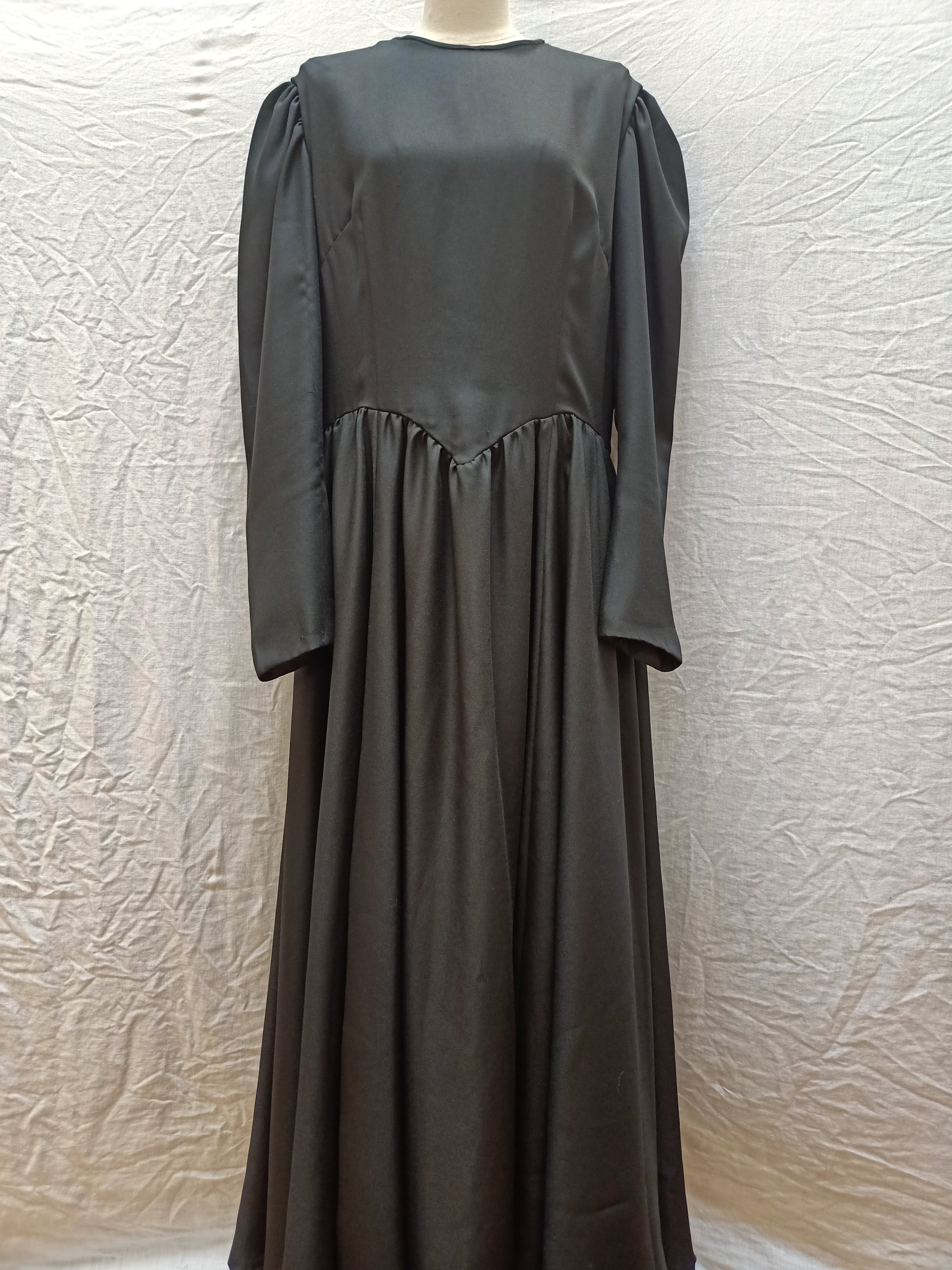 Vintage Black Maxi Dress