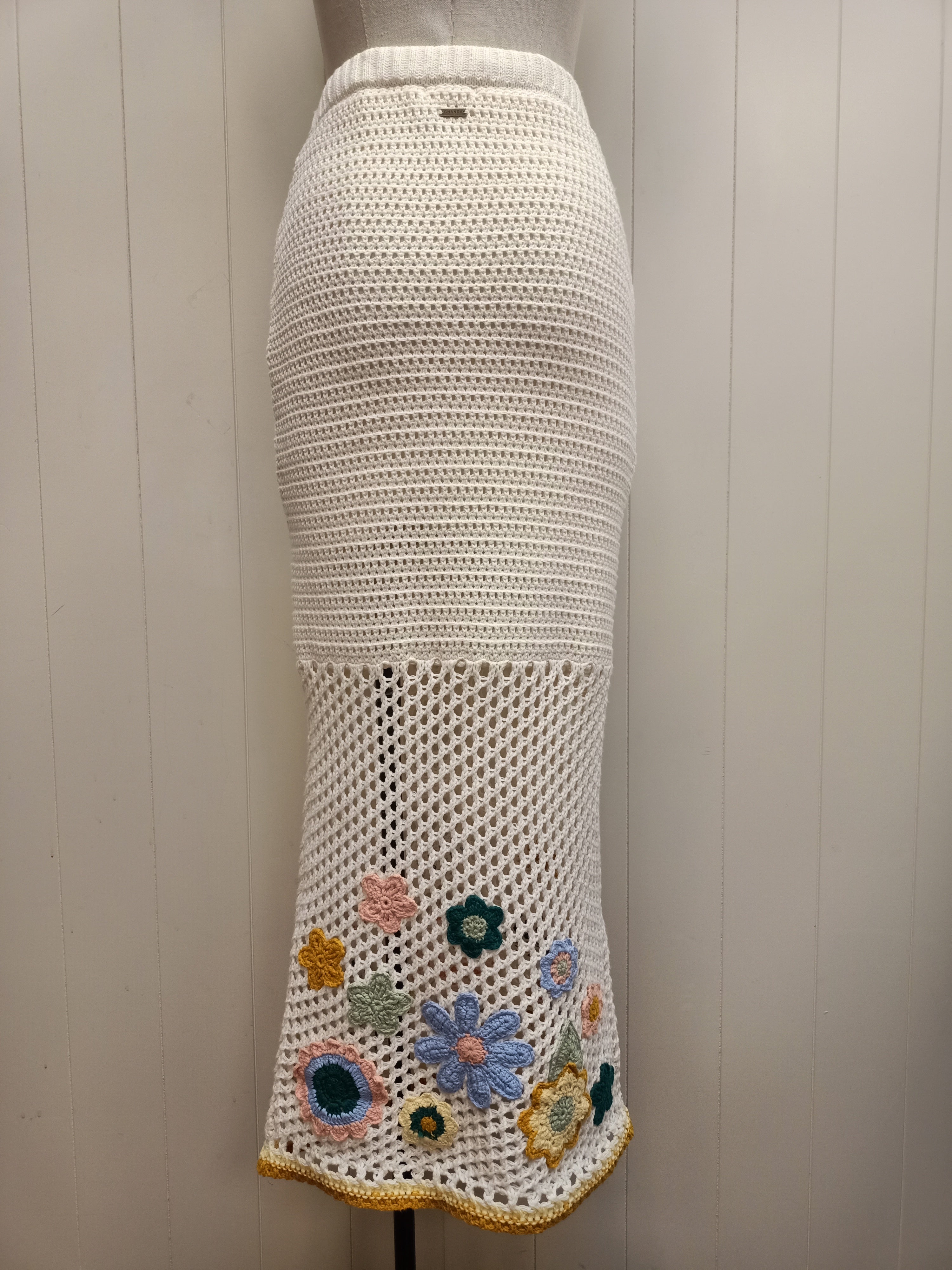 Ghanda Crochet & Knit Skirt