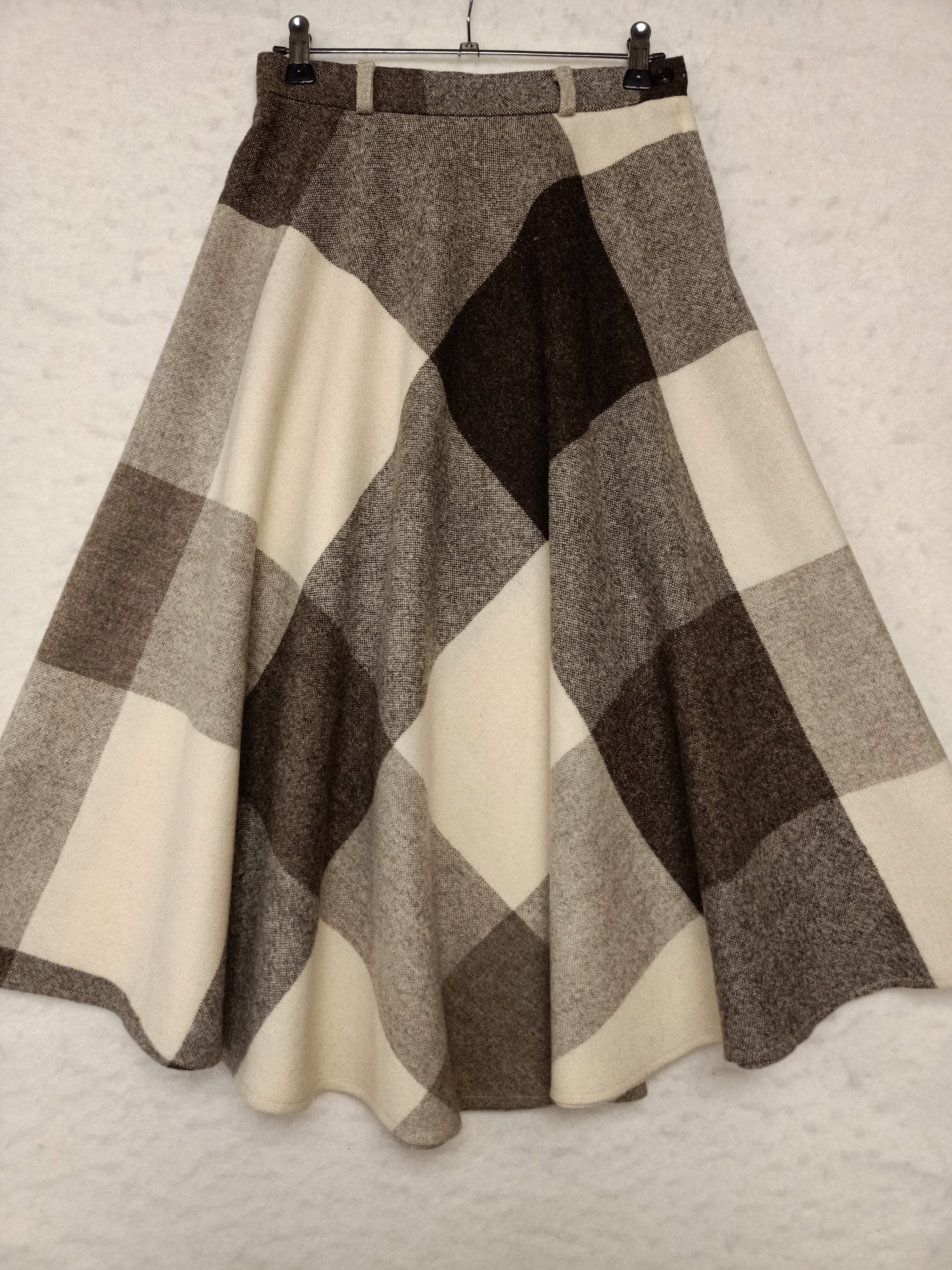 Vintage Derek Clothing Gingham Skirt